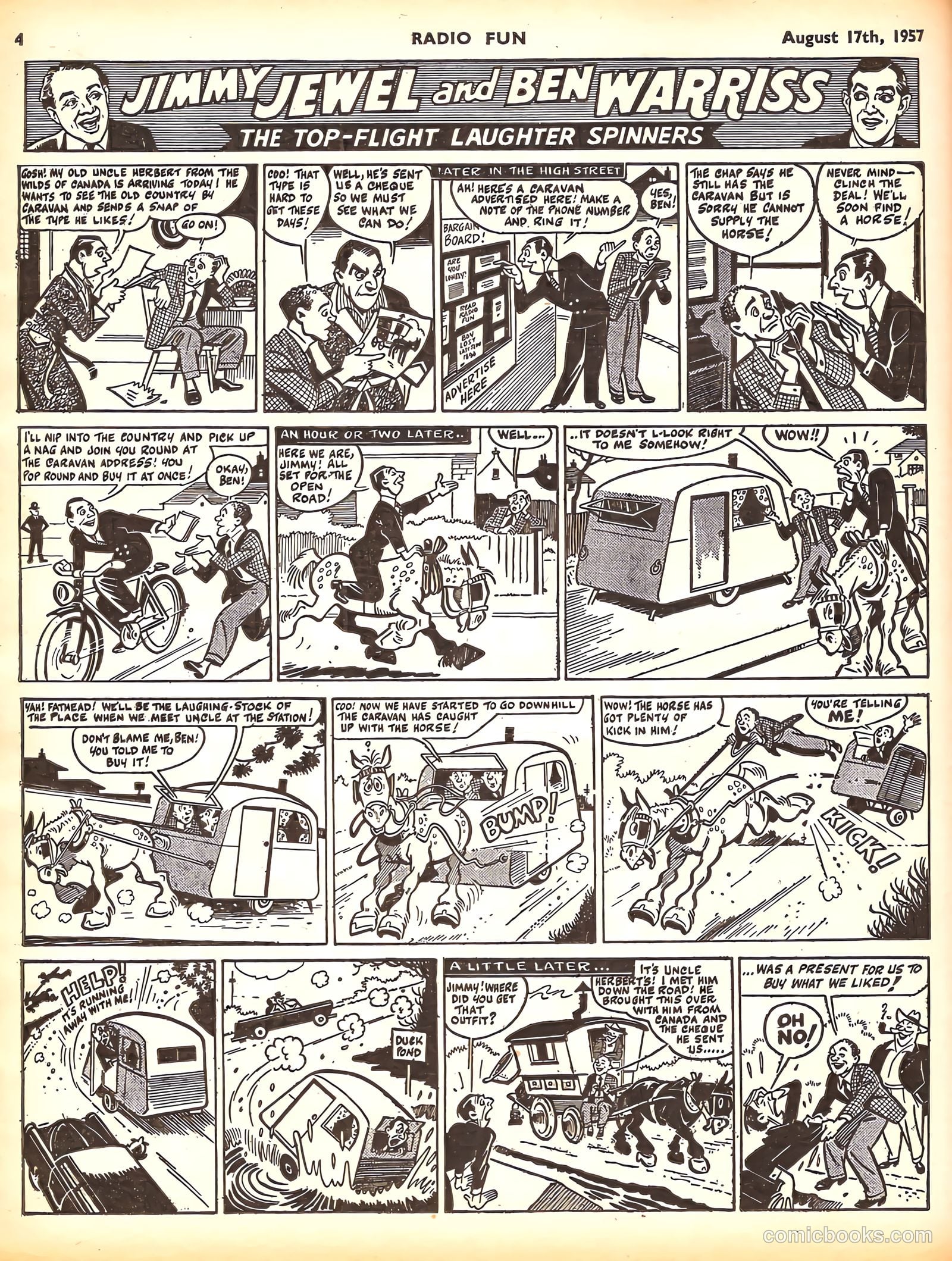 Radio Fun #984 (1957) — page 4 of 20