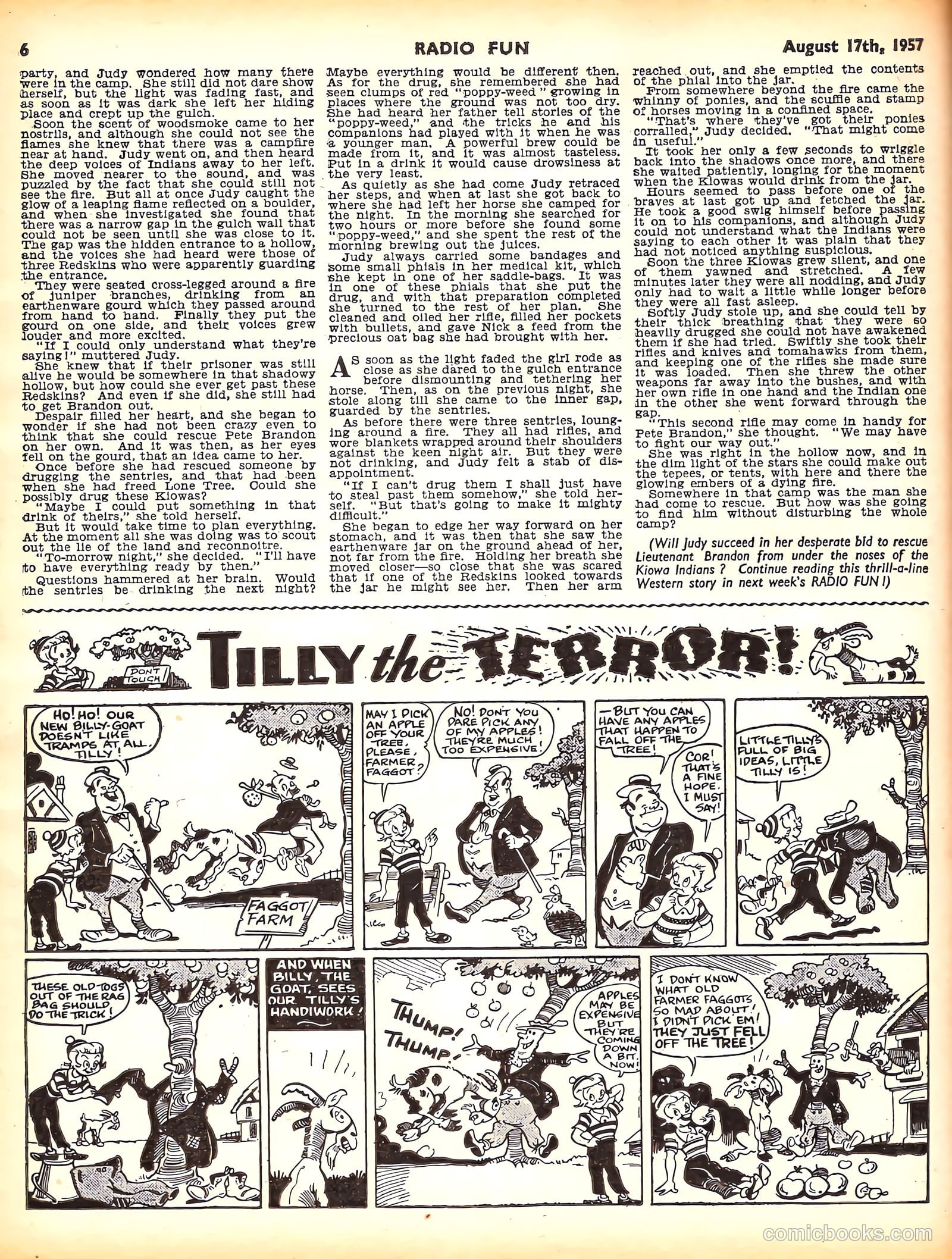 Radio Fun #984 (1957) — page 6 of 20