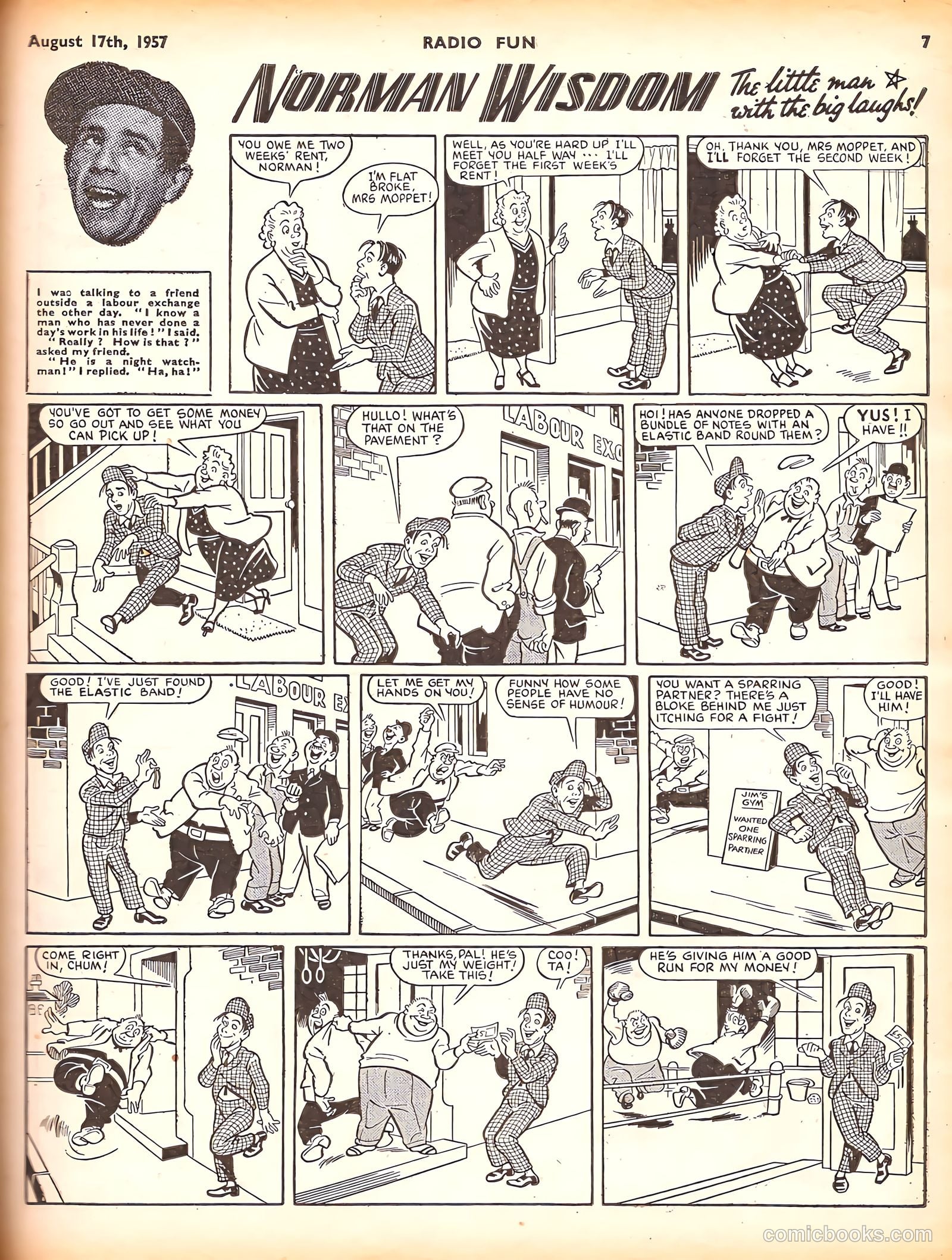 Radio Fun #984 (1957) — page 7 of 20