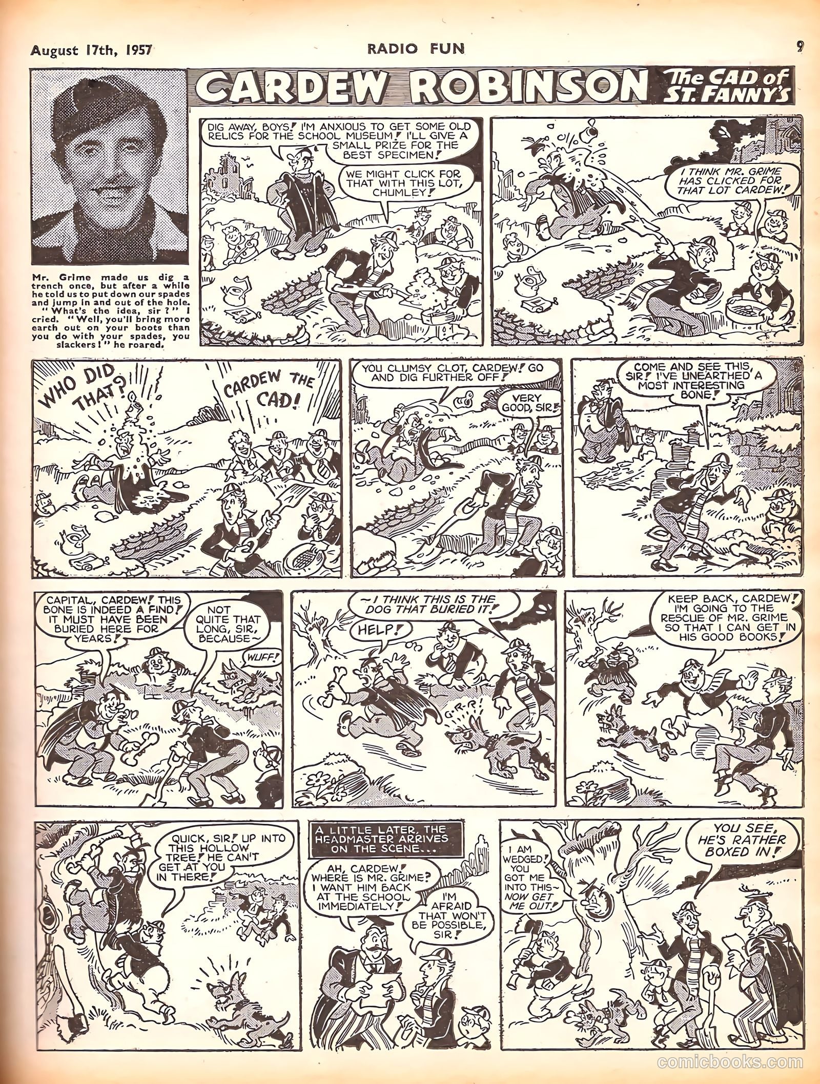 Radio Fun #984 (1957) — page 9 of 20