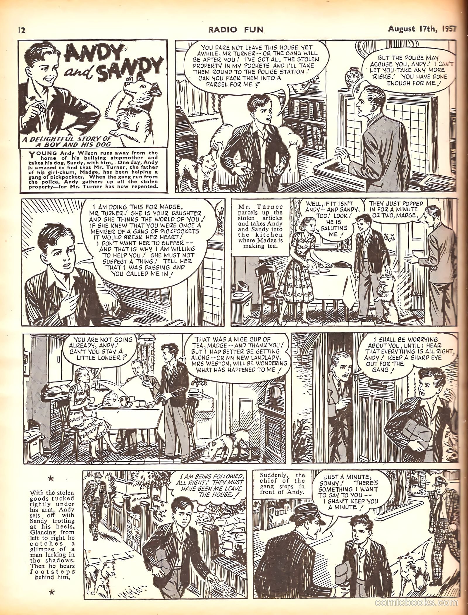 Radio Fun #984 (1957) — page 12 of 20