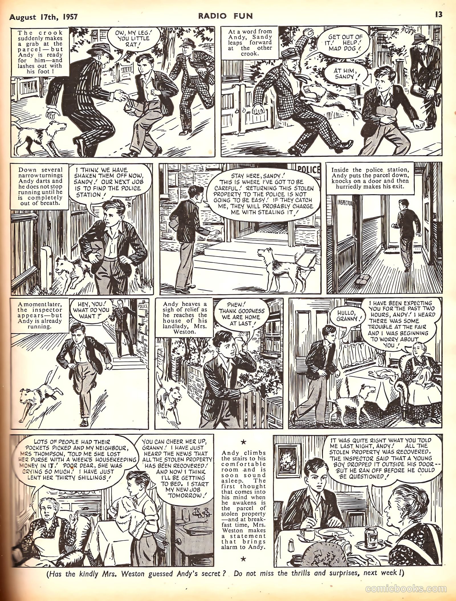 Radio Fun #984 (1957) — page 13 of 20
