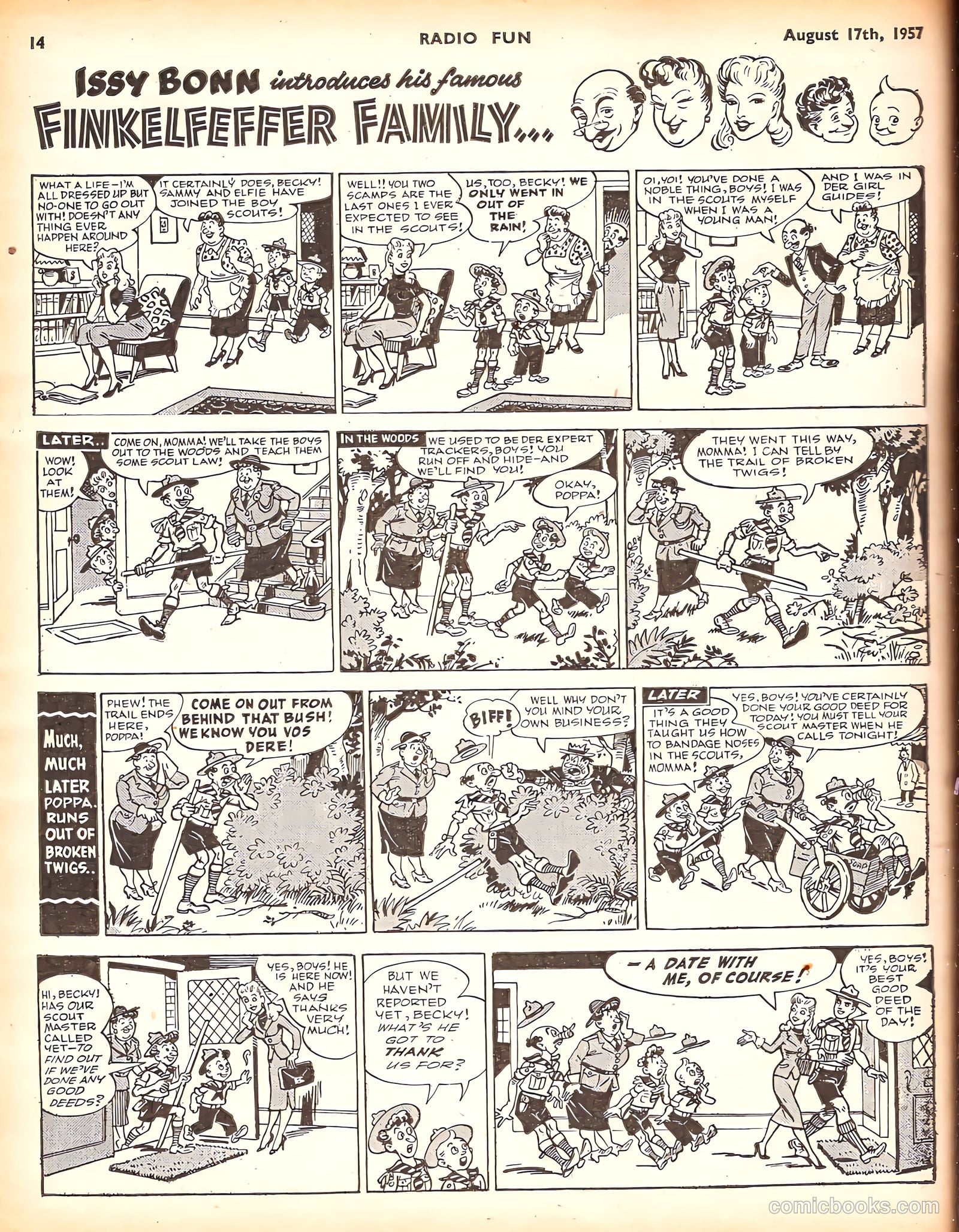 Radio Fun #984 (1957) — page 14 of 20