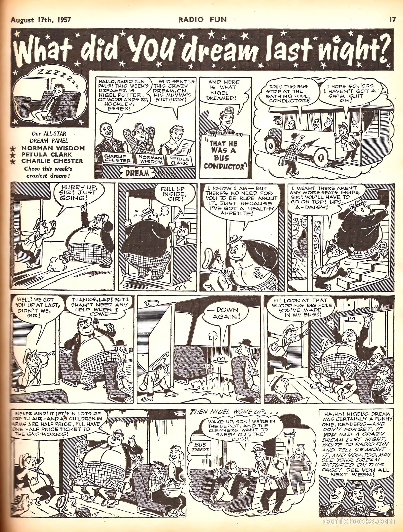 Radio Fun #984 (1957) — page 17 of 20