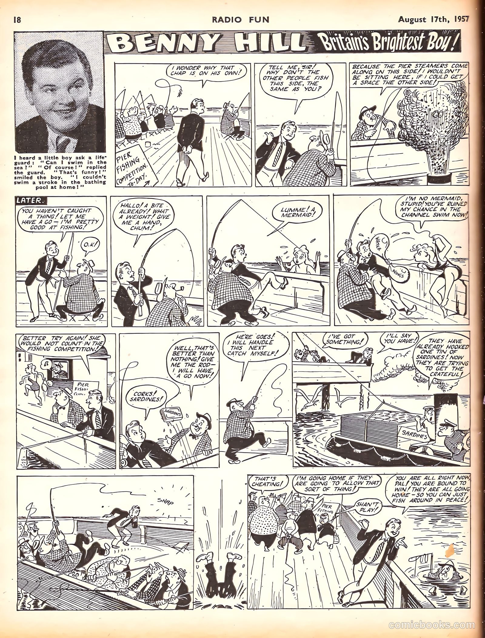Radio Fun #984 (1957) — page 18 of 20