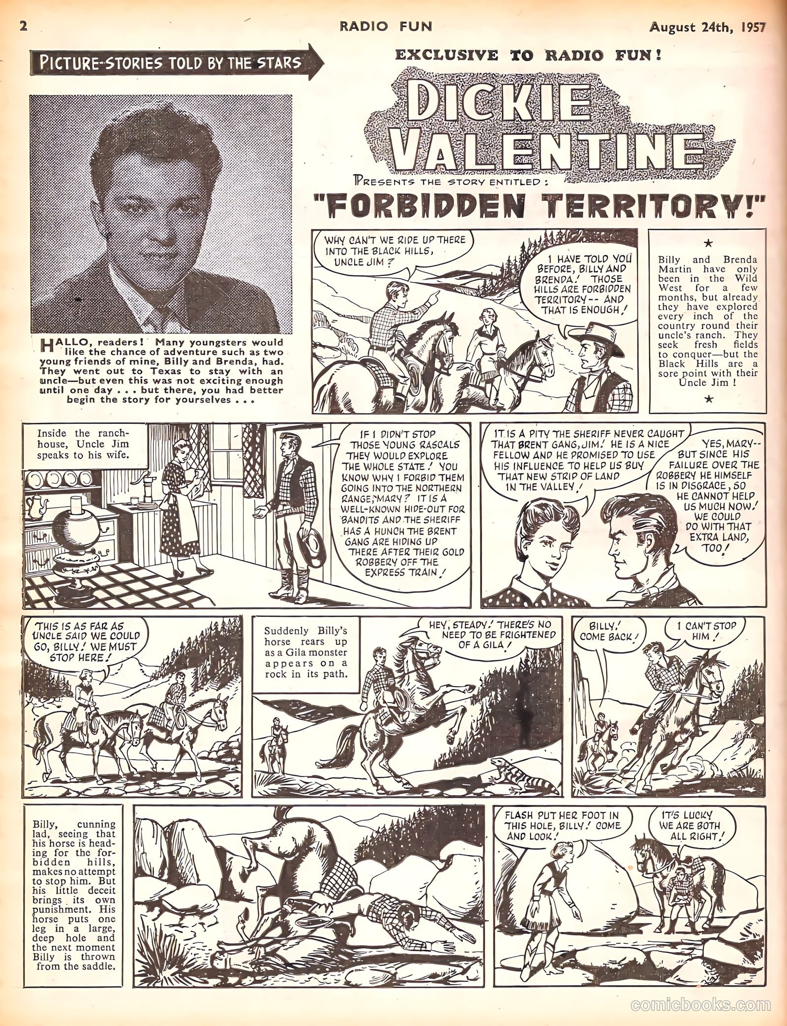 Radio Fun #985 (1957) — page 2 of 20