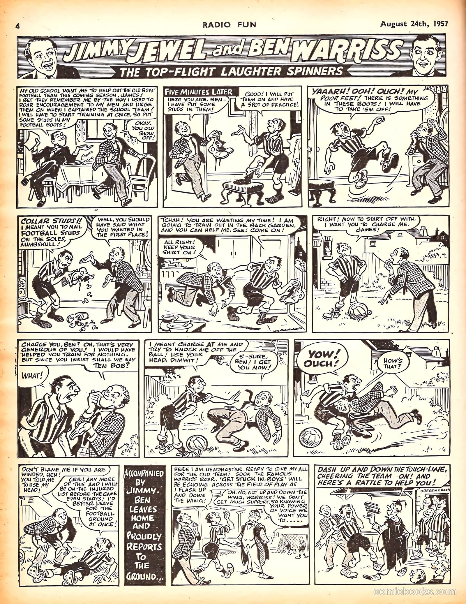 Radio Fun #985 (1957) — page 4 of 20