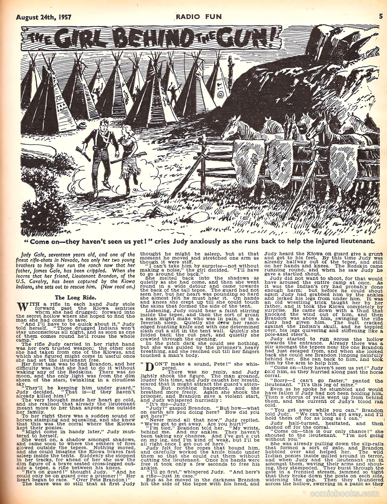 Radio Fun #985 (1957) — page 5 of 20