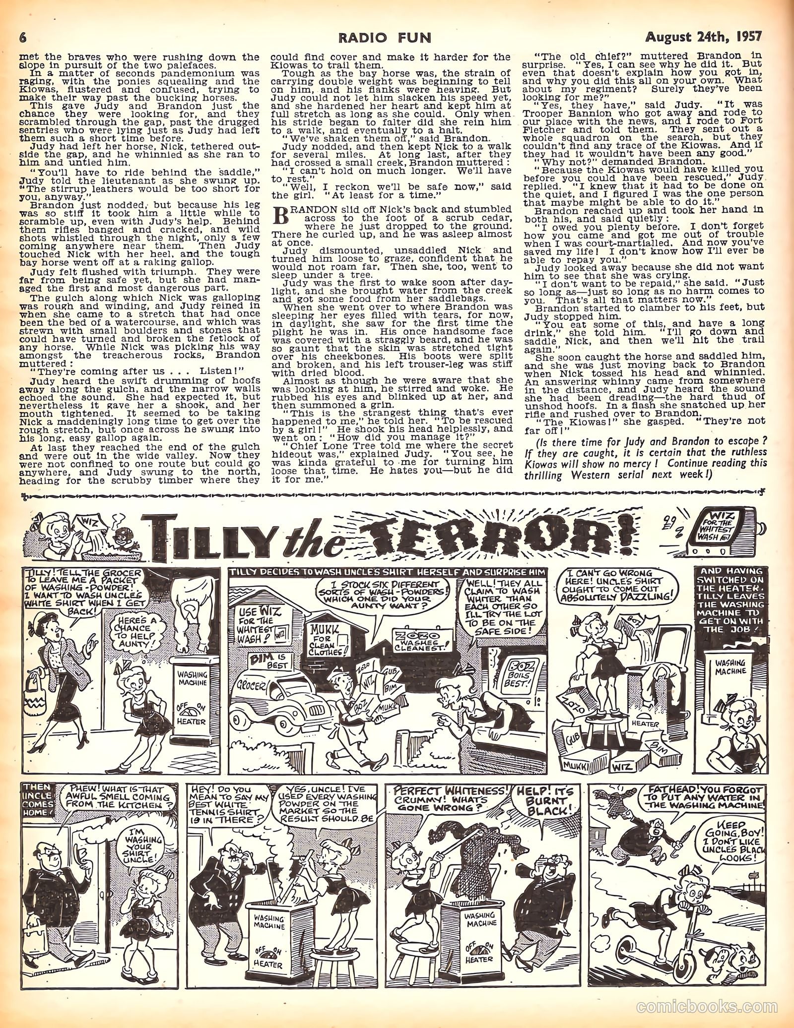 Radio Fun #985 (1957) — page 6 of 20
