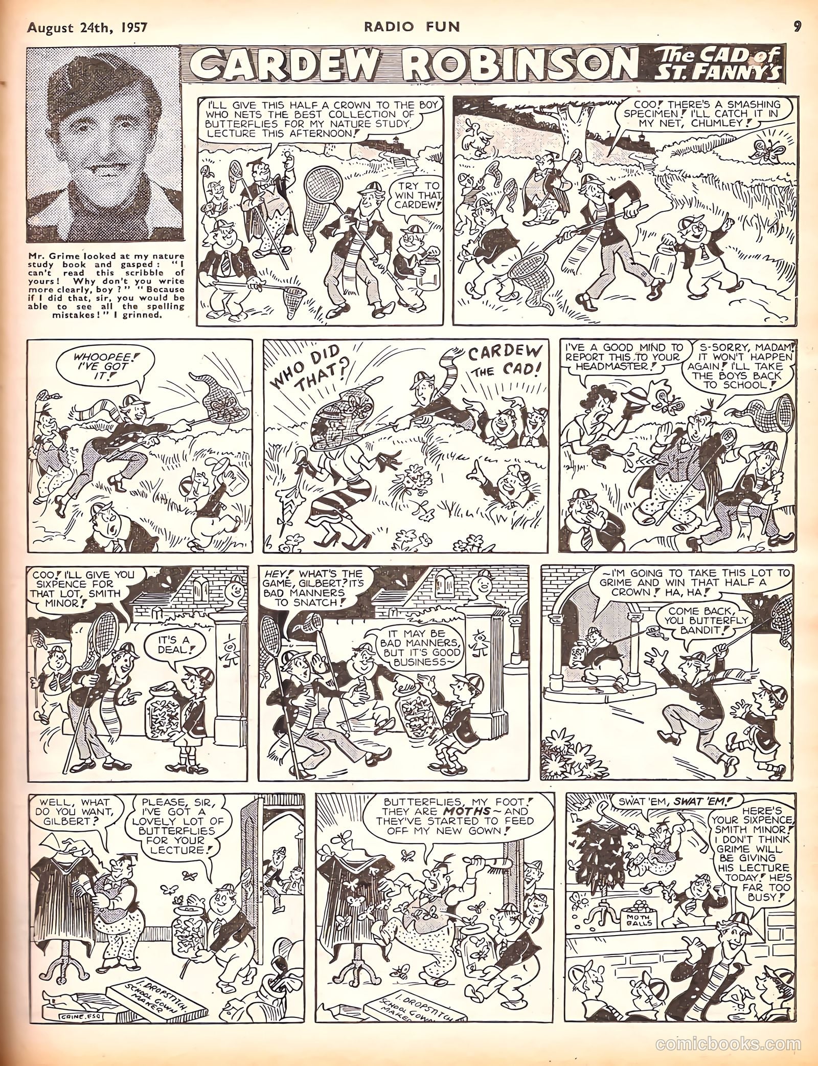 Radio Fun #985 (1957) — page 9 of 20