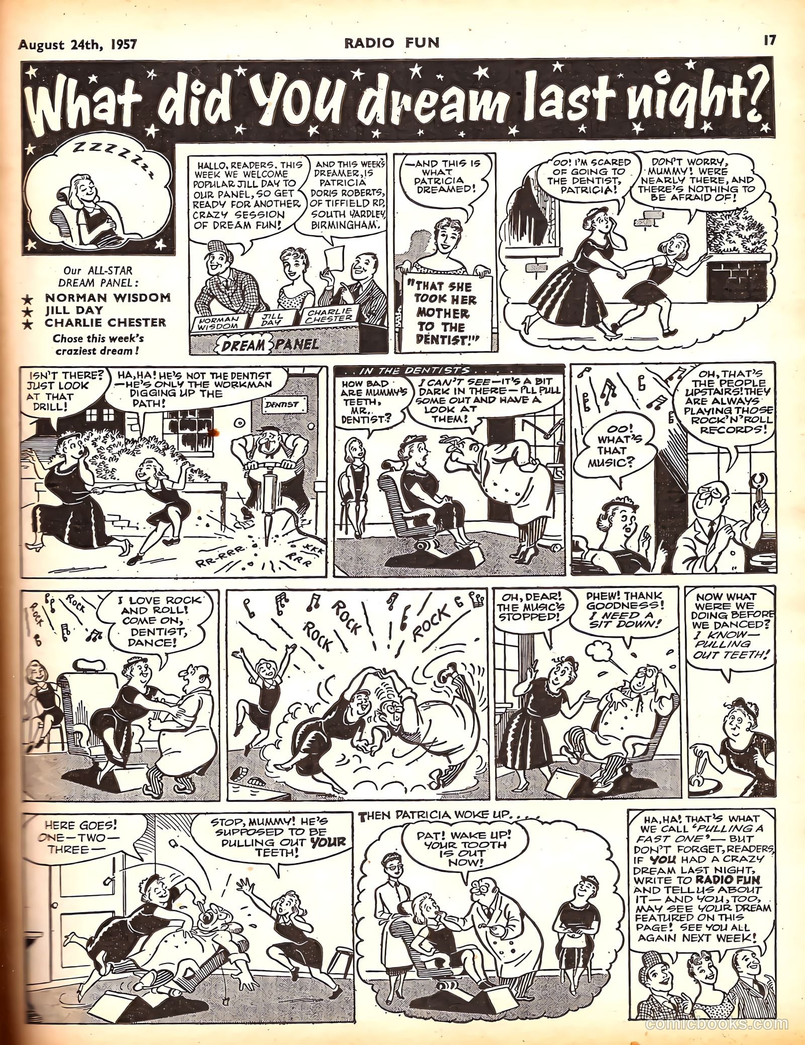 Radio Fun #985 (1957) — page 17 of 20