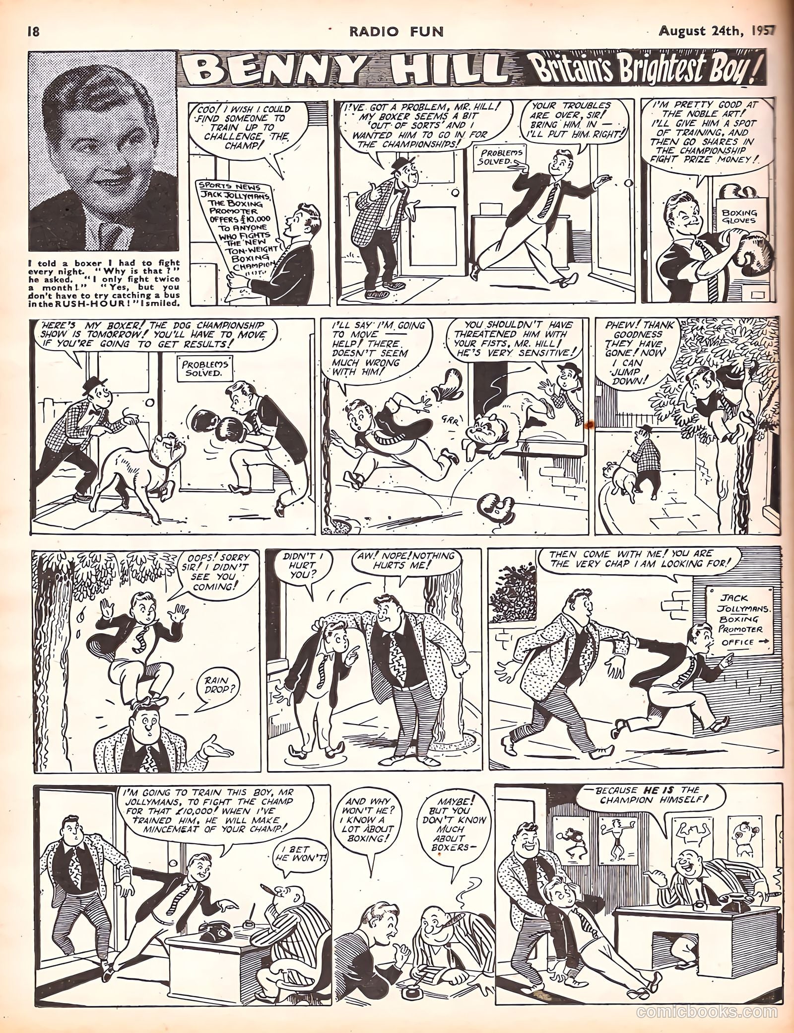 Radio Fun #985 (1957) — page 18 of 20