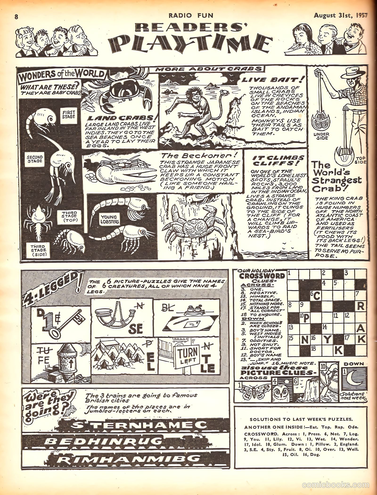 Radio Fun #986 (1957) — page 8 of 20