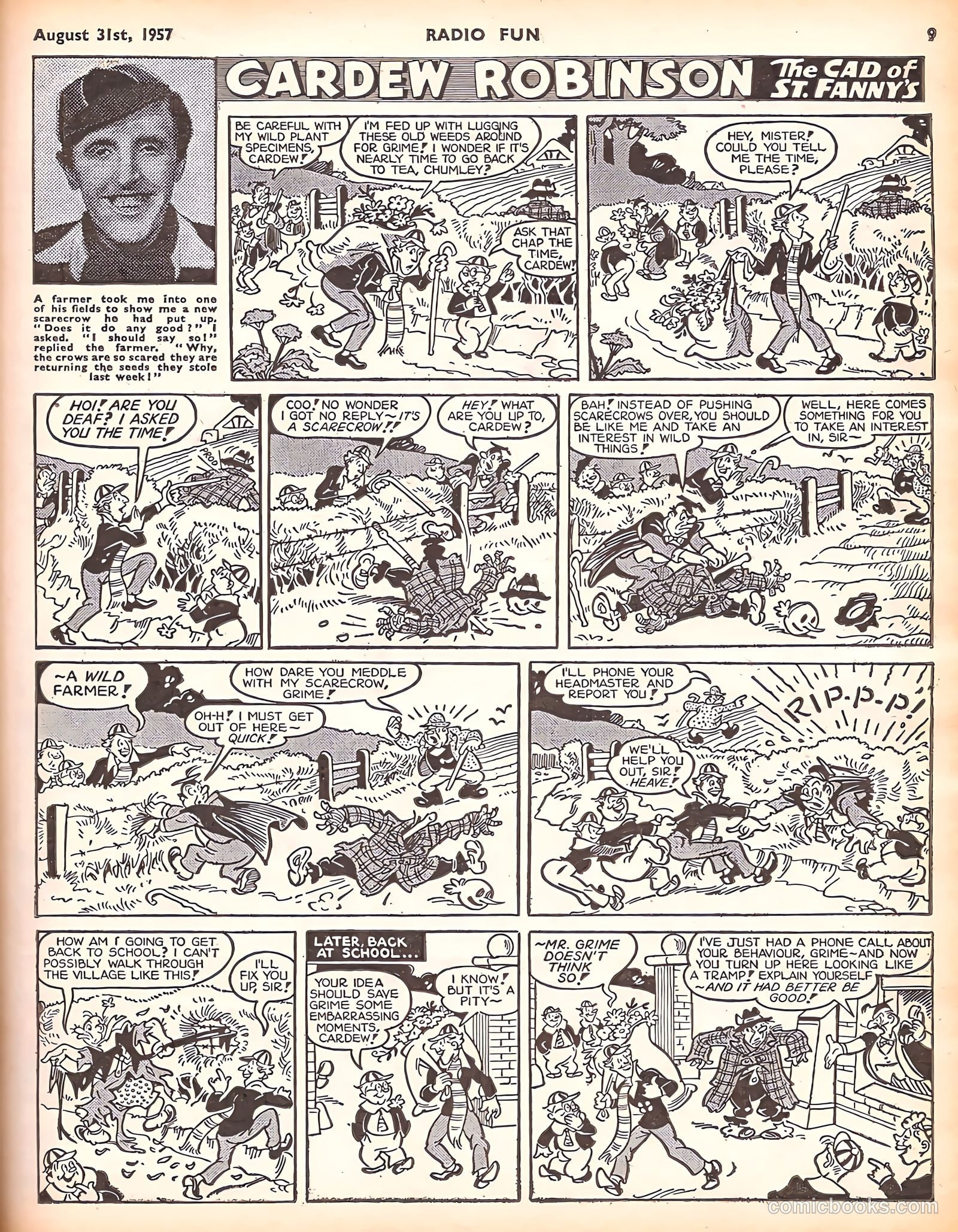 Radio Fun #986 (1957) — page 9 of 20
