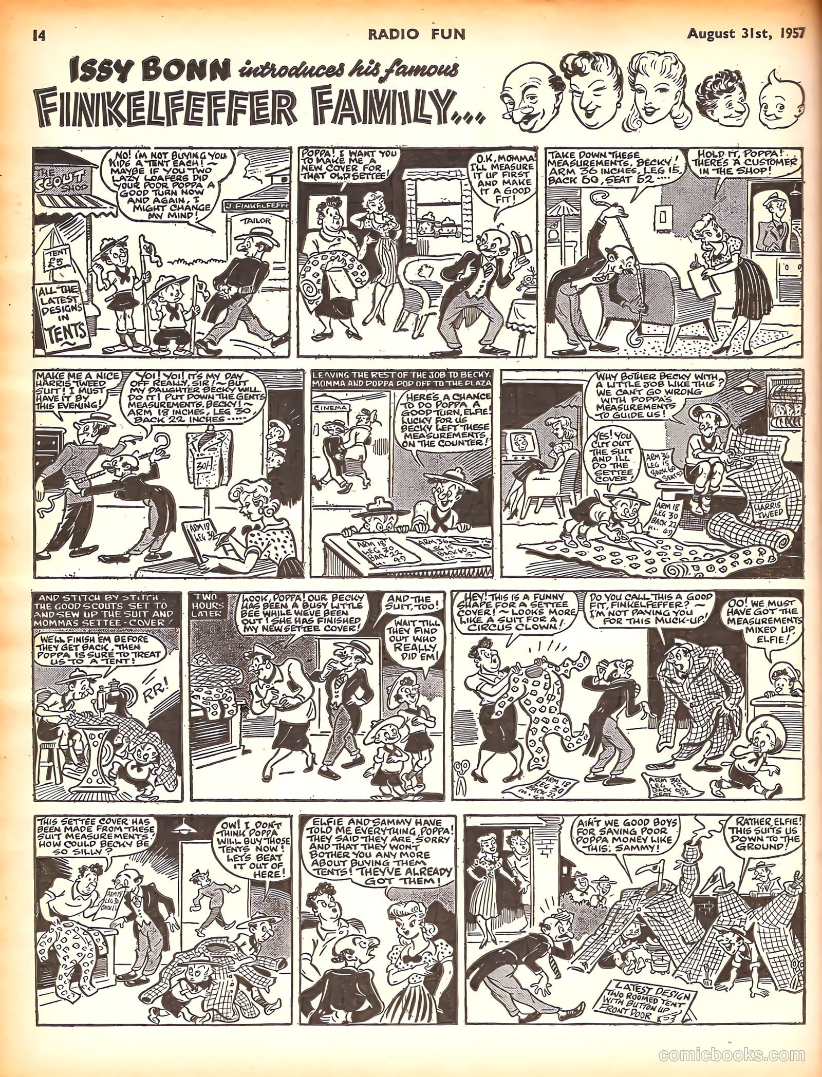 Radio Fun #986 (1957) — page 14 of 20