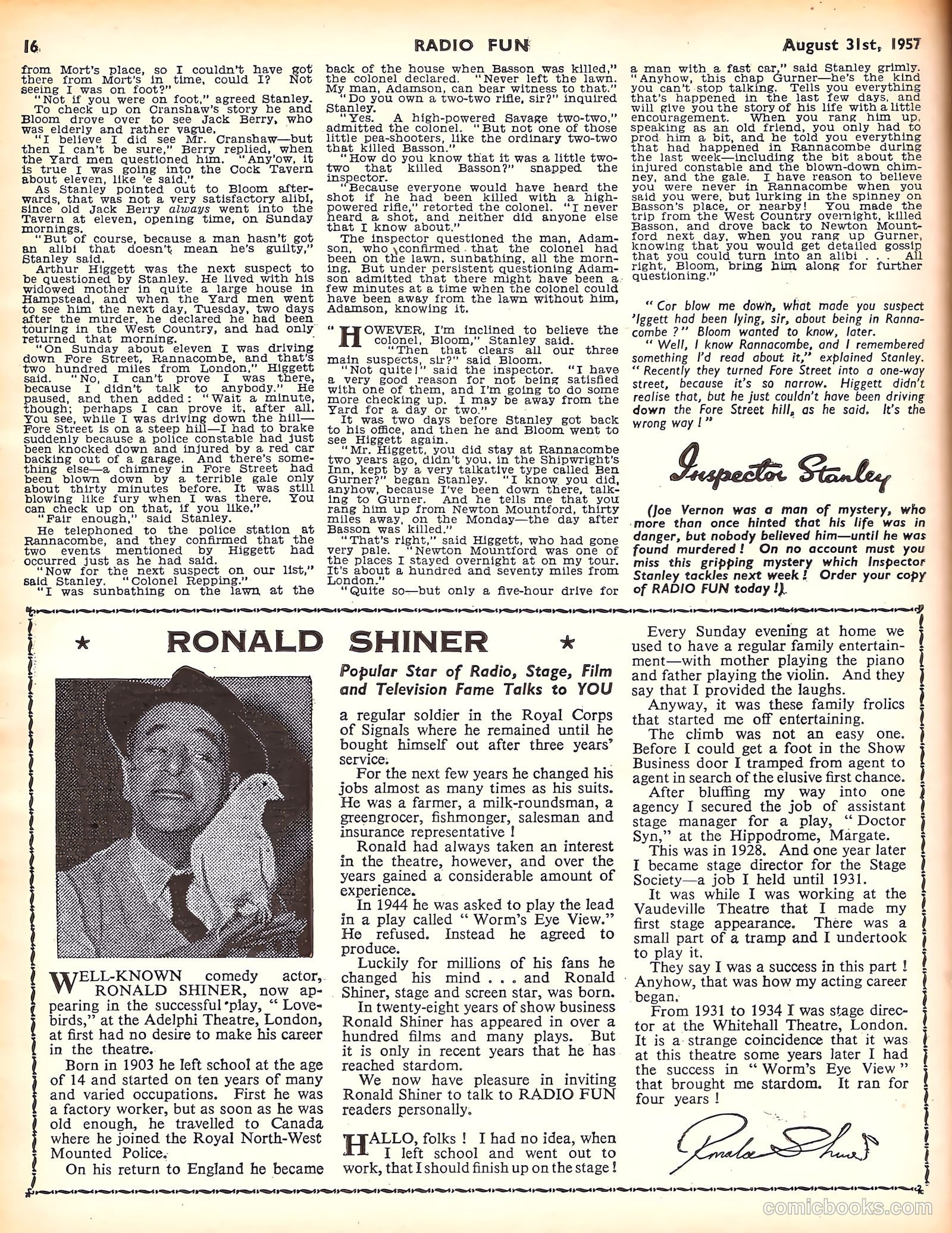 Radio Fun #986 (1957) — page 16 of 20