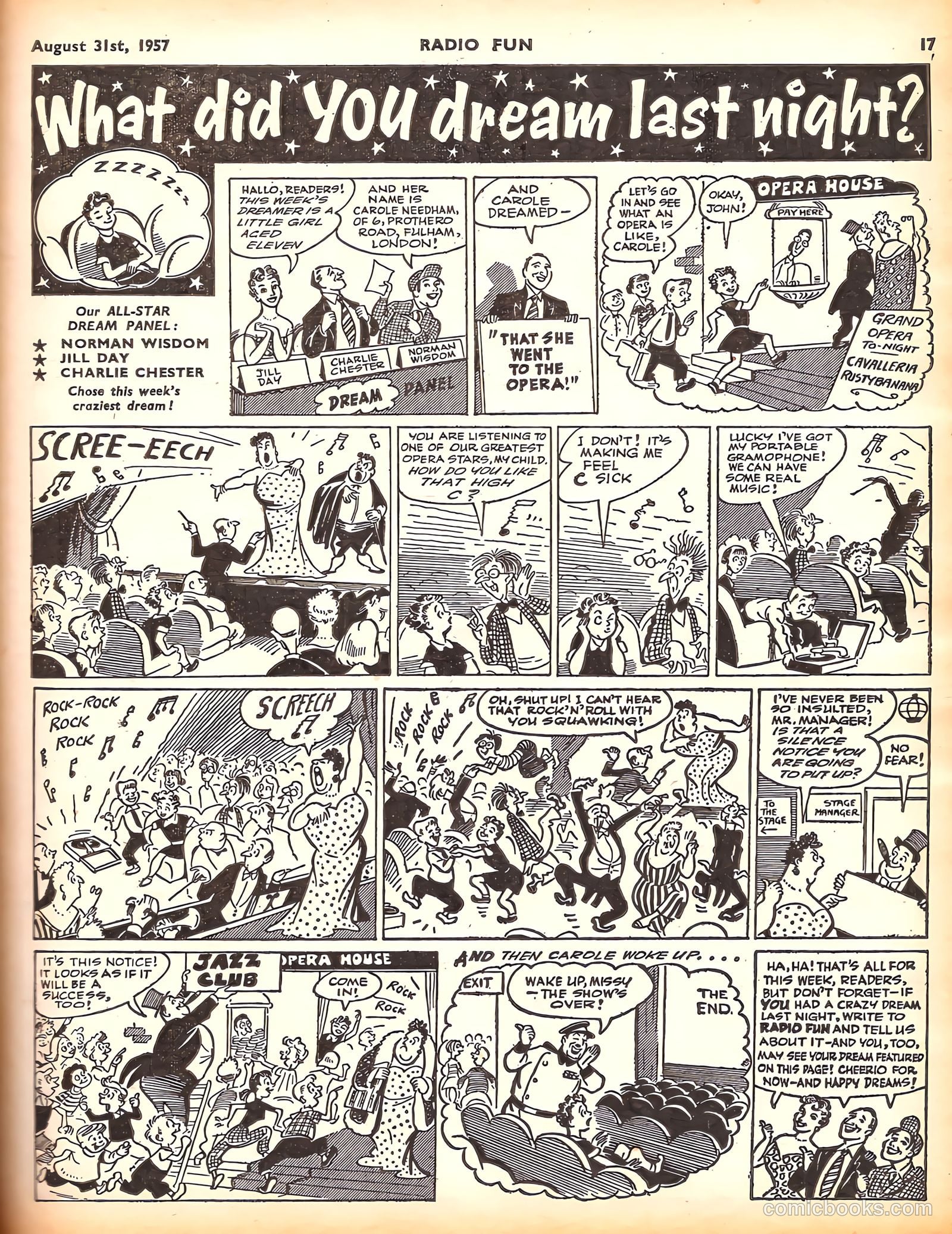 Radio Fun #986 (1957) — page 17 of 20