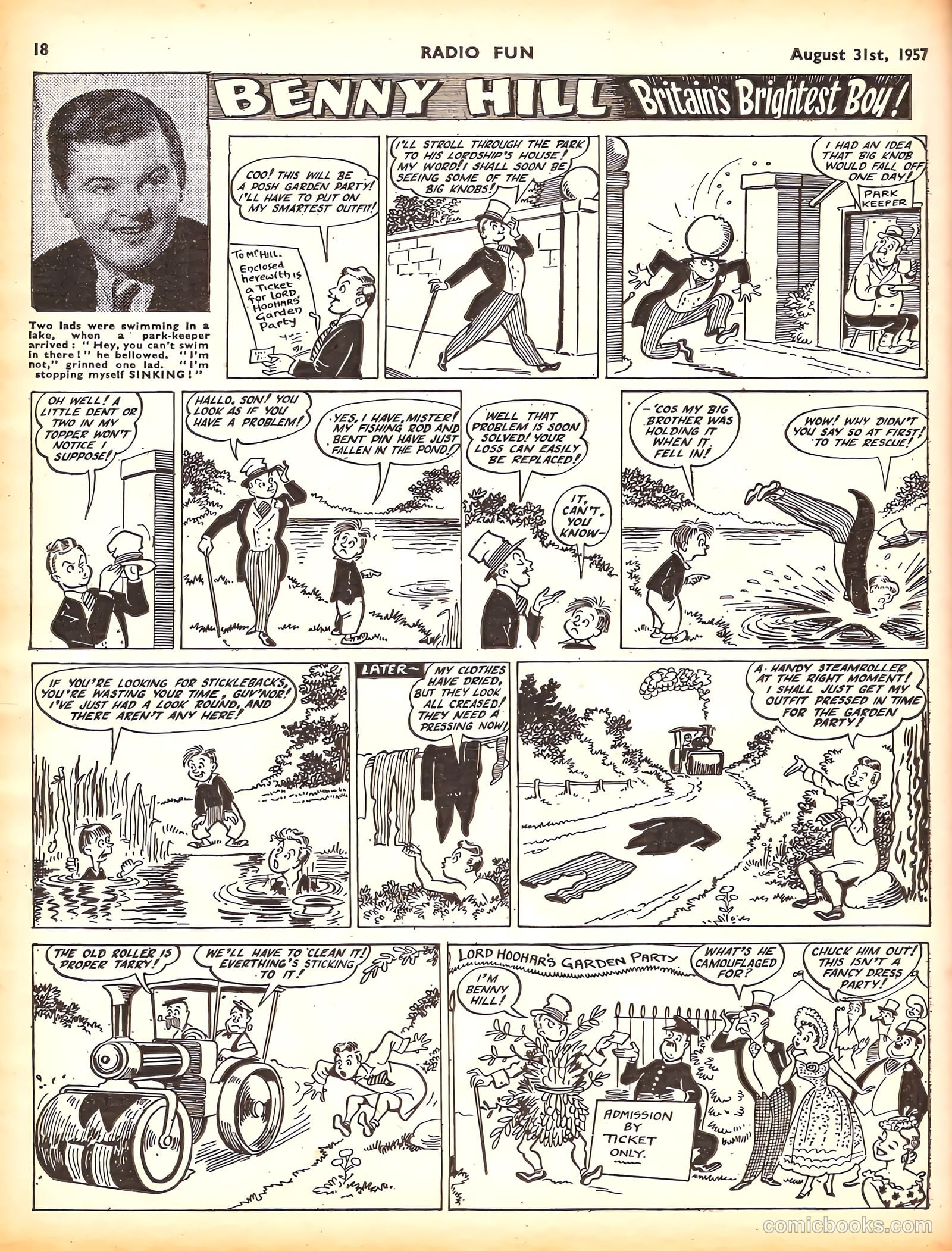 Radio Fun #986 (1957) — page 18 of 20