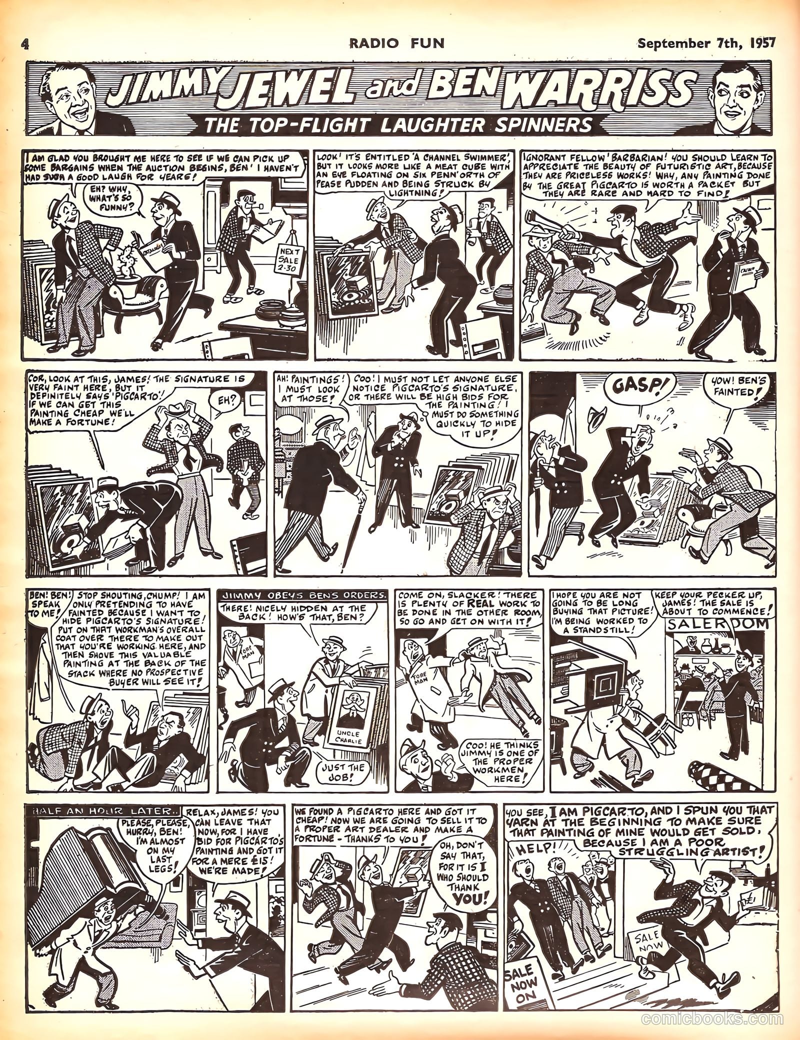 Radio Fun #987 (1937) — page 4 of 20