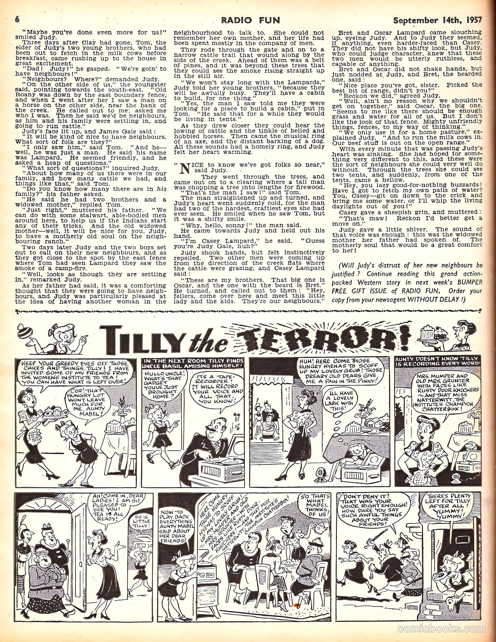 Radio Fun #988 (1957) — page 6 of 20