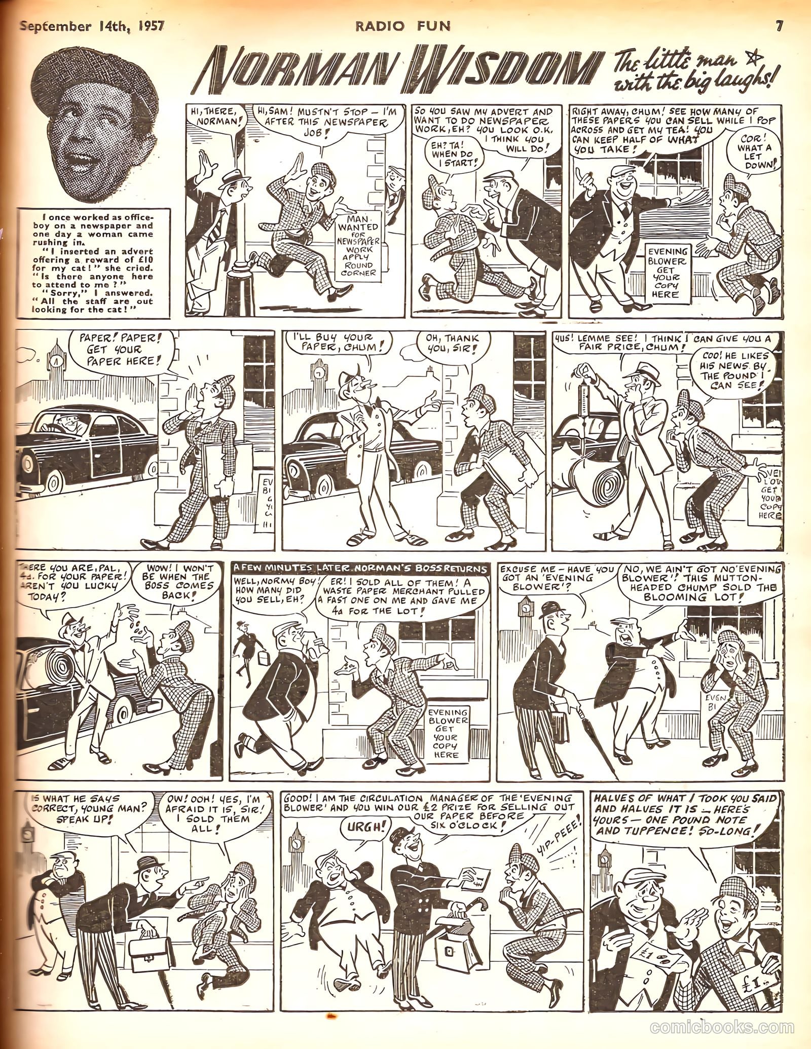 Radio Fun #988 (1957) — page 7 of 20