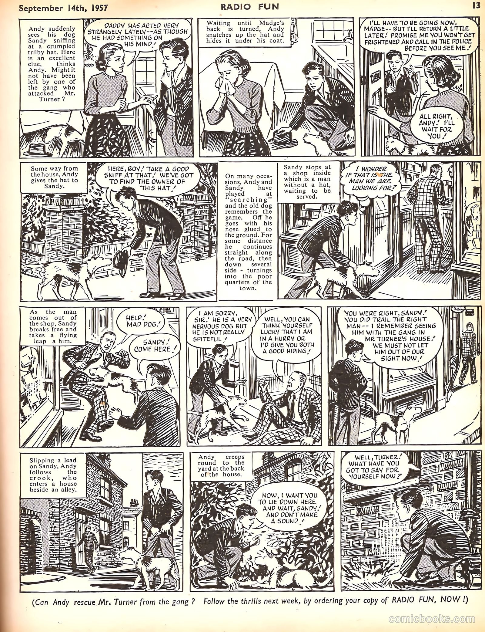 Radio Fun #988 (1957) — page 13 of 20