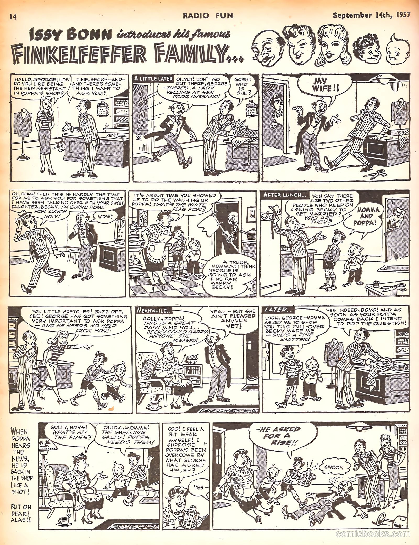 Radio Fun #988 (1957) — page 14 of 20