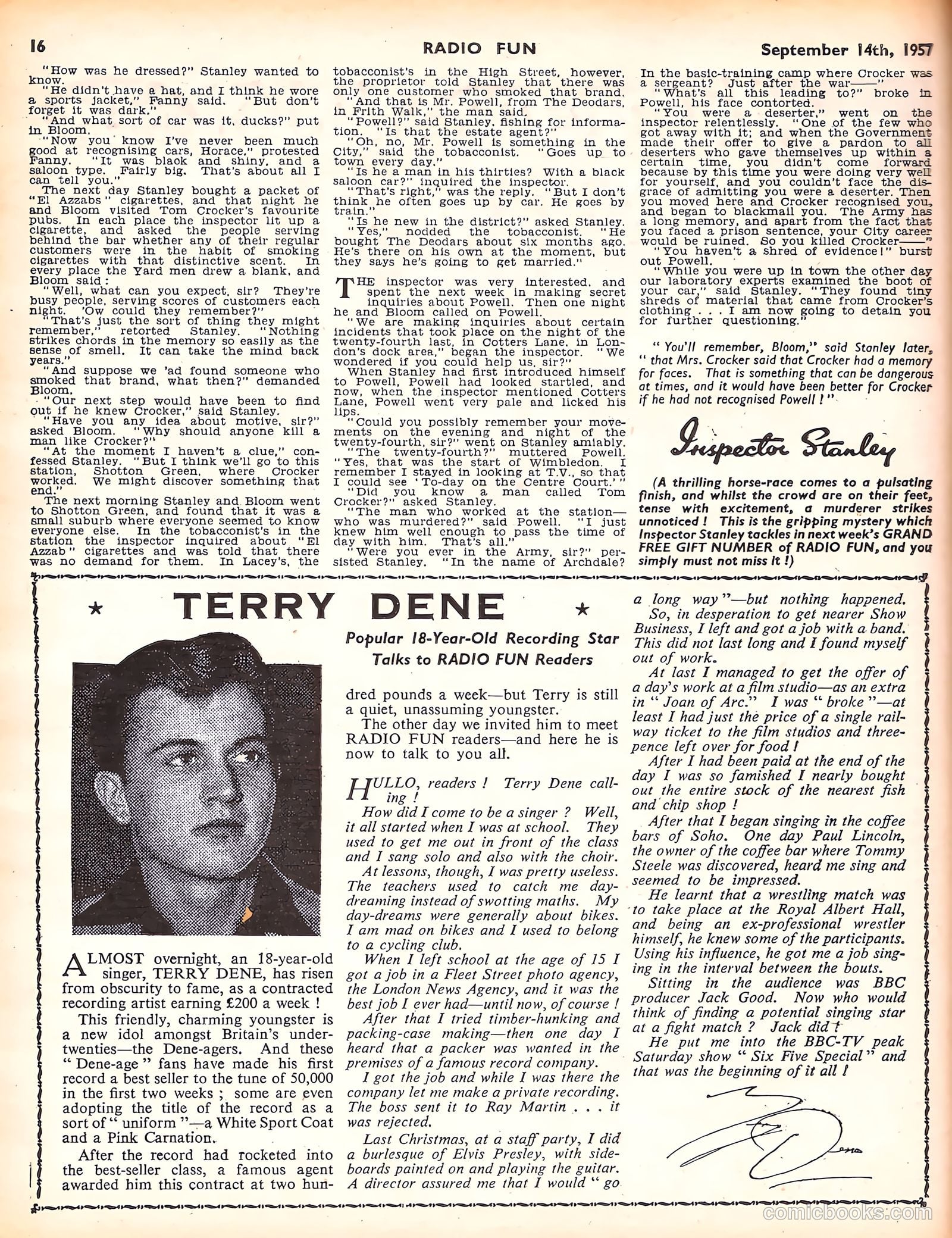 Radio Fun #988 (1957) — page 16 of 20