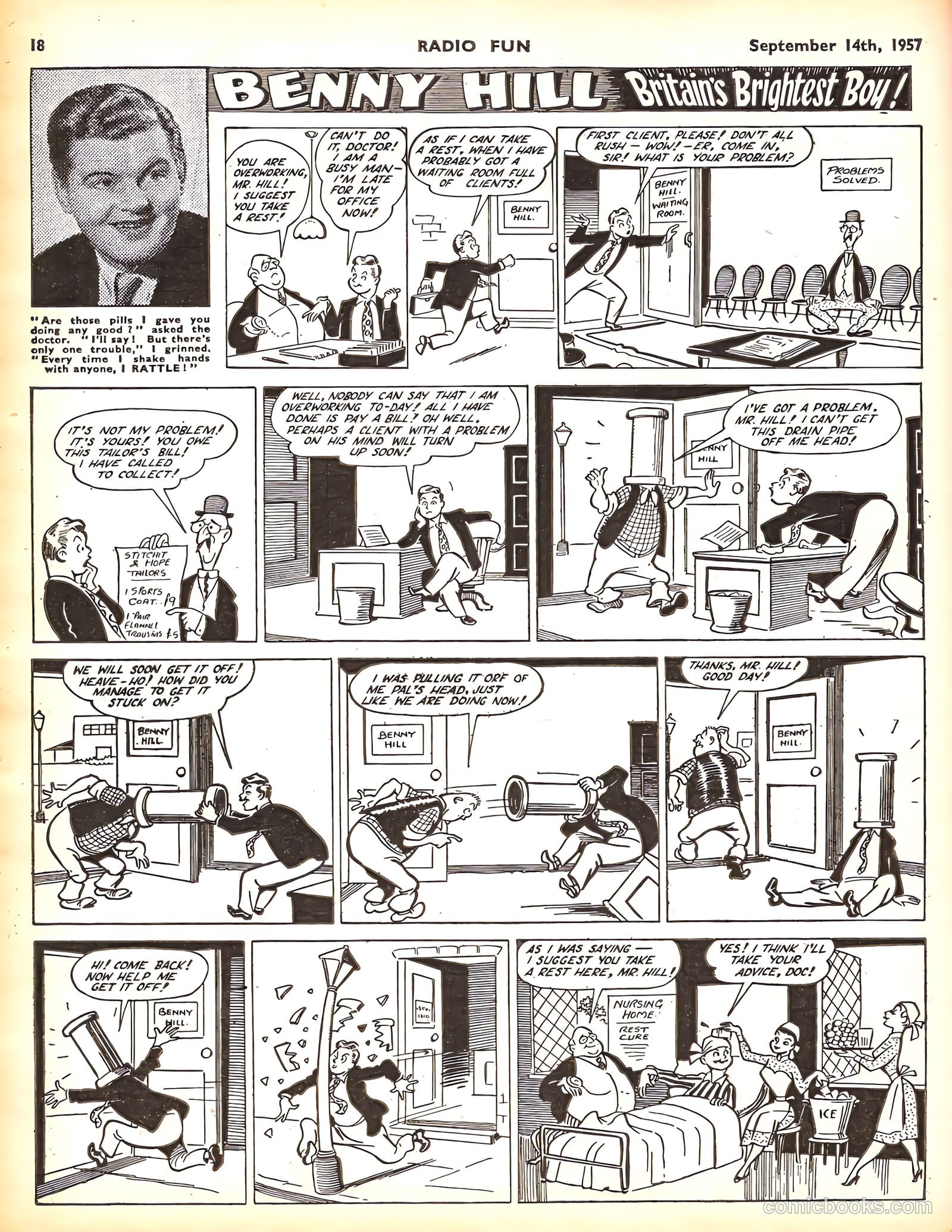 Radio Fun #988 (1957) — page 18 of 20