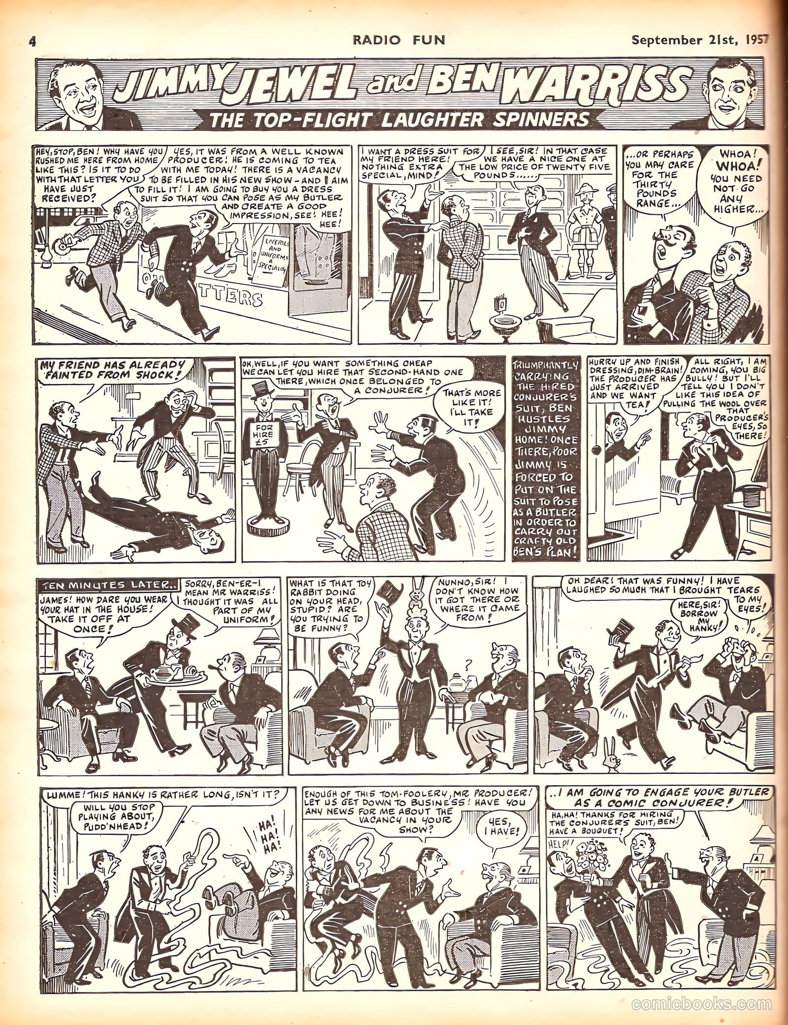 Radio Fun #989 (1957) — page 4 of 20