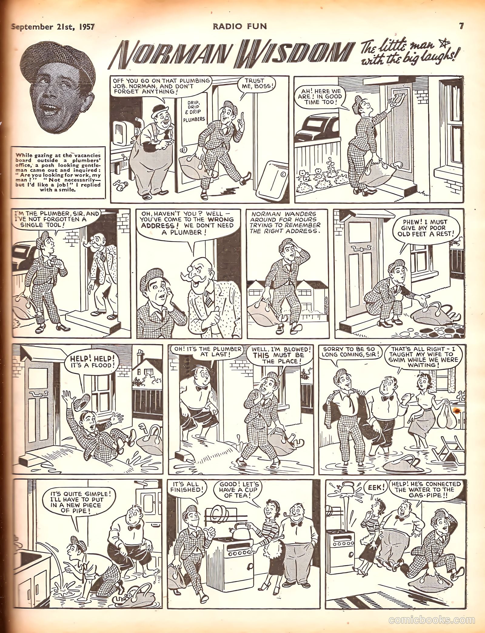 Radio Fun #989 (1957) — page 7 of 20