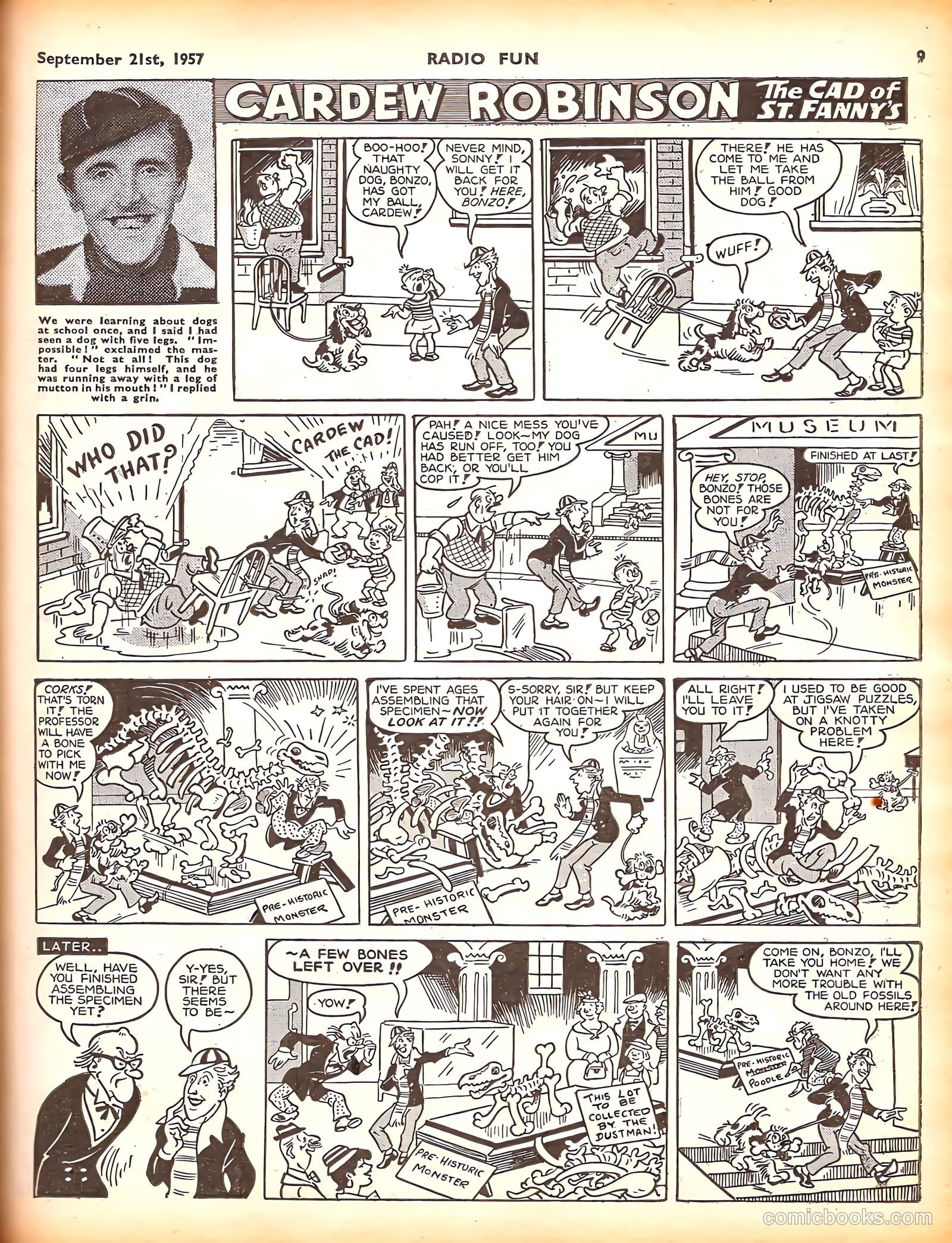 Radio Fun #989 (1957) — page 9 of 20