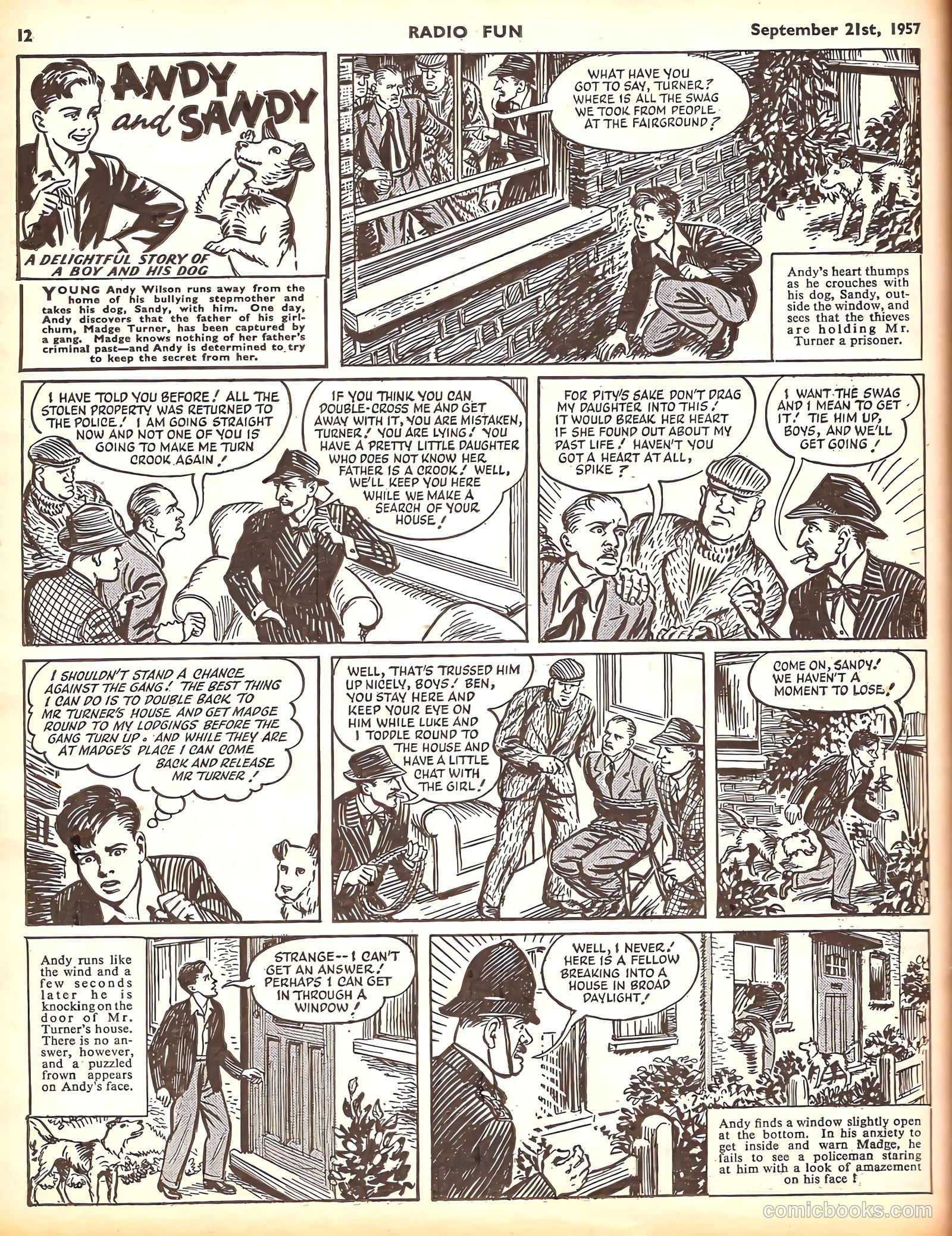 Radio Fun #989 (1957) — page 12 of 20