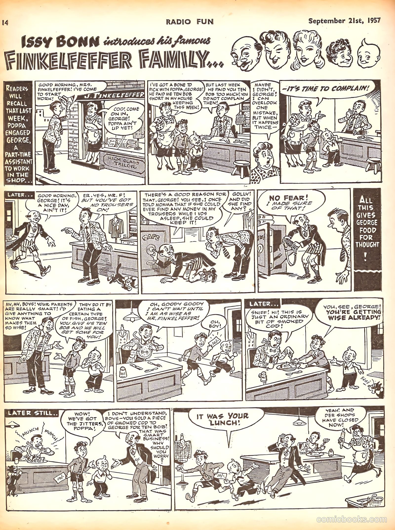 Radio Fun #989 (1957) — page 14 of 20