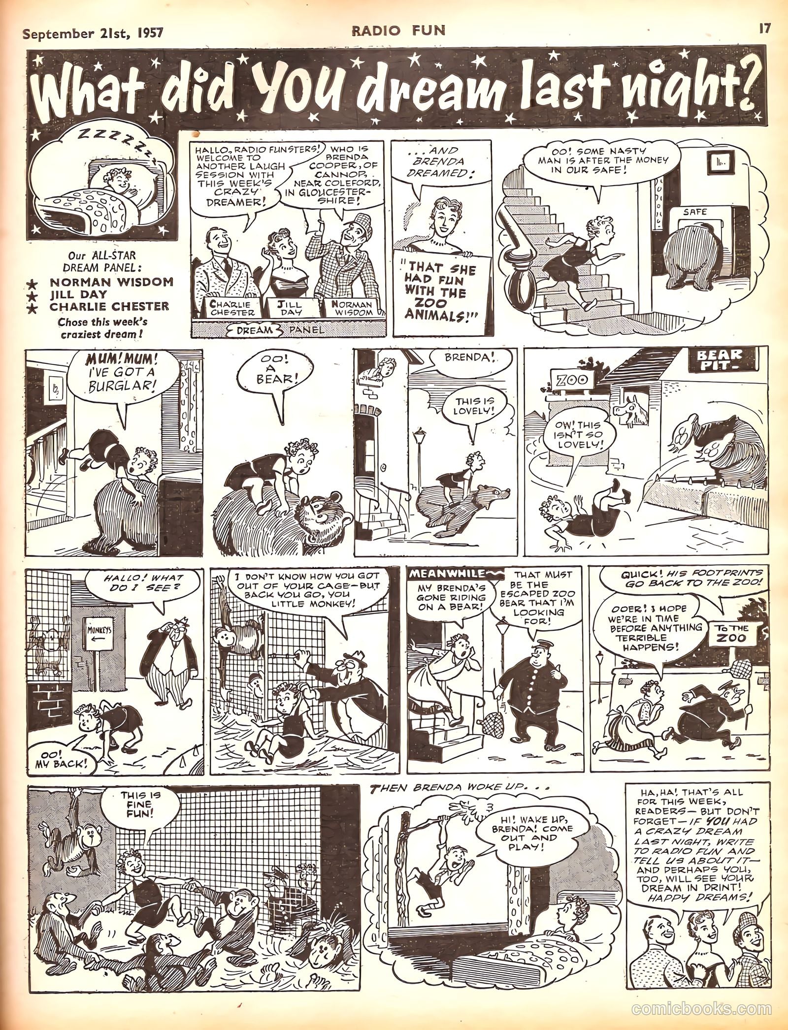 Radio Fun #989 (1957) — page 17 of 20