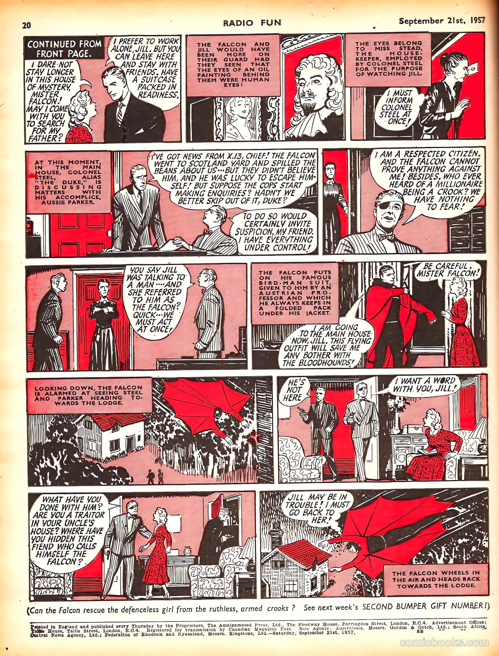 Radio Fun #989 (1957) — page 20 of 20