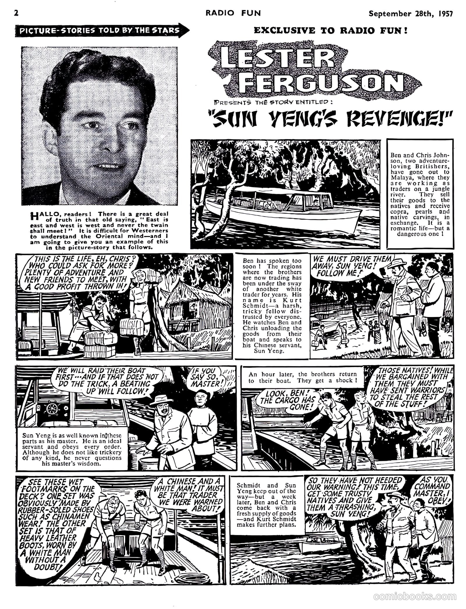 Radio Fun #990 (1957) — page 2 of 20