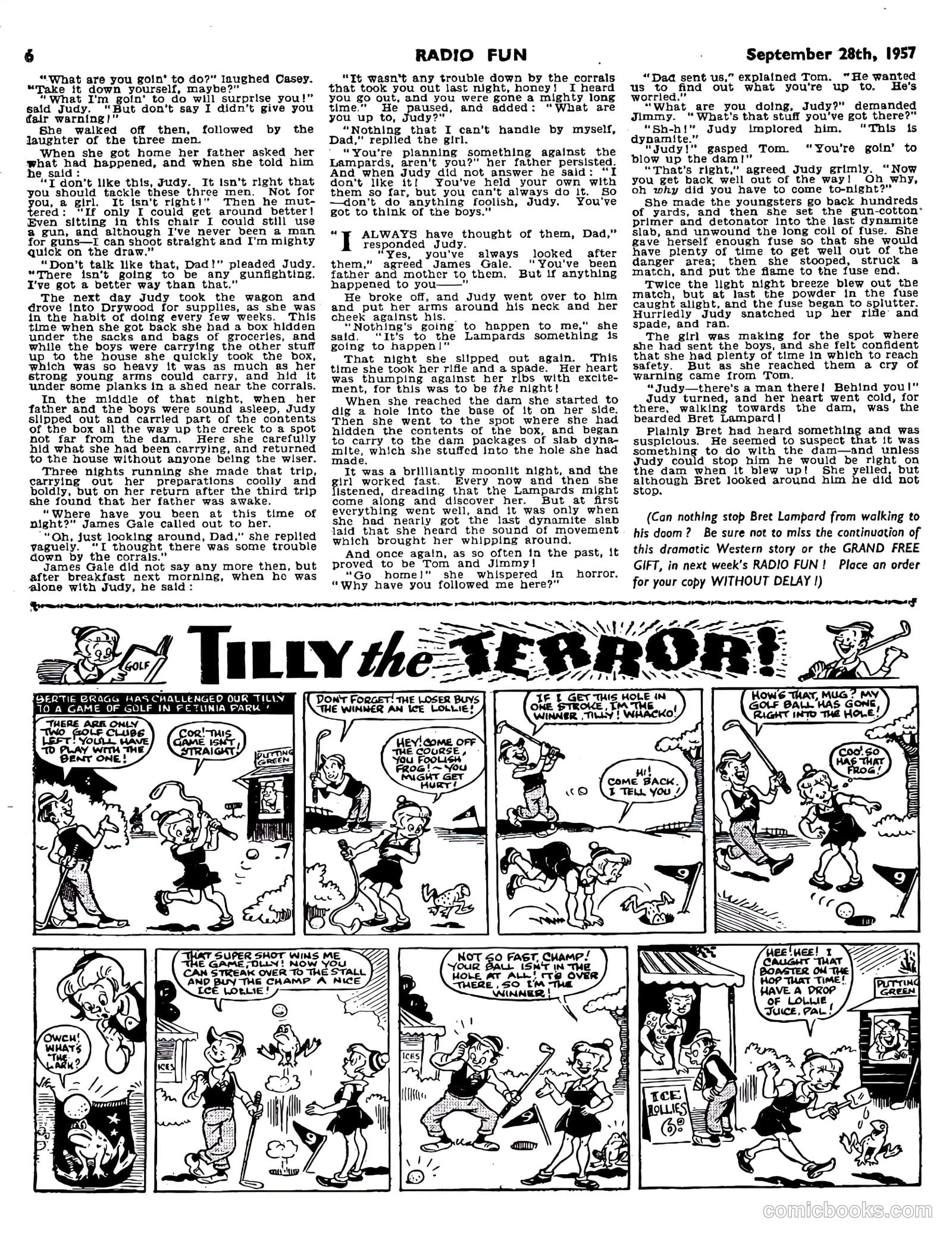 Radio Fun #990 (1957) — page 6 of 20