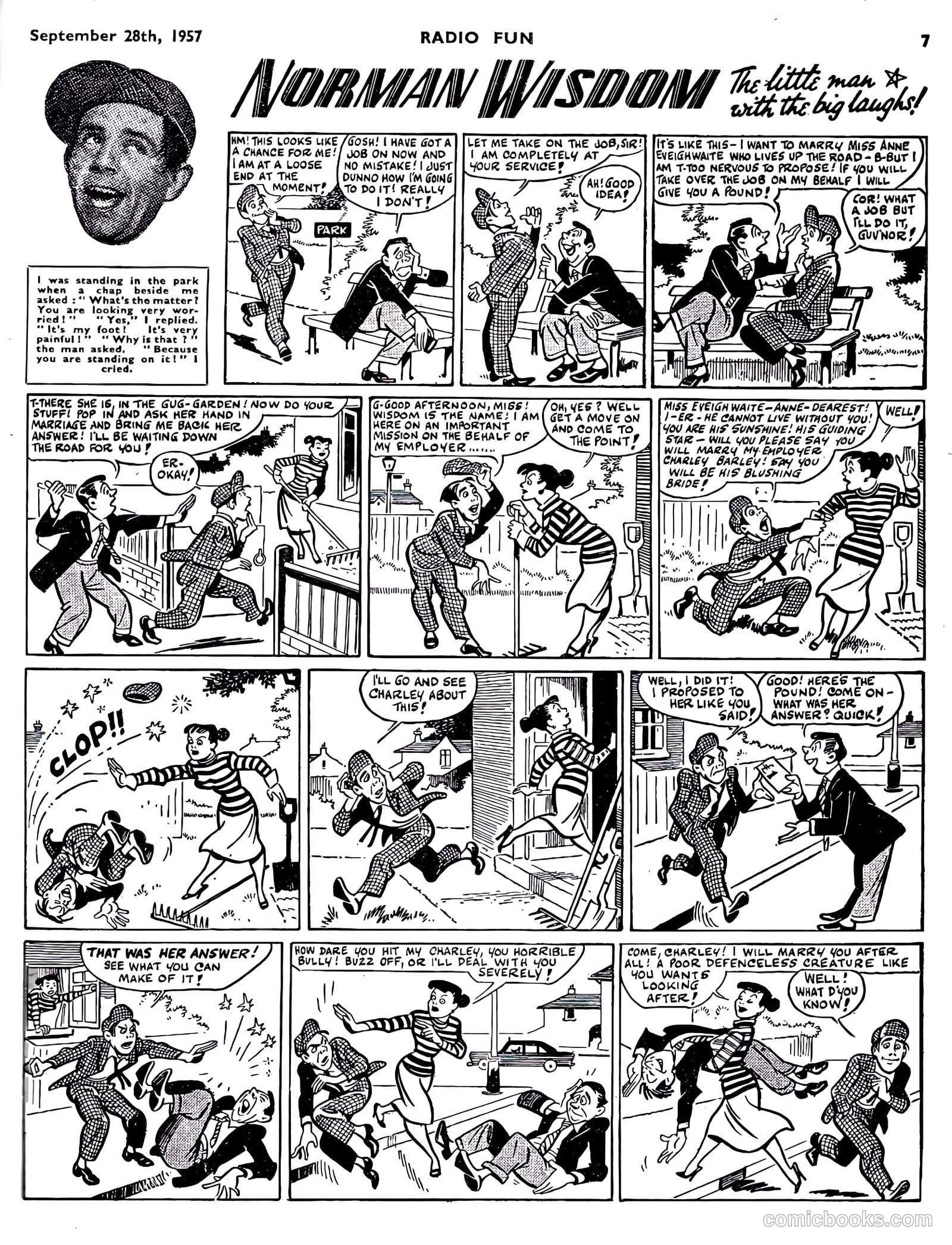 Radio Fun #990 (1957) — page 7 of 20