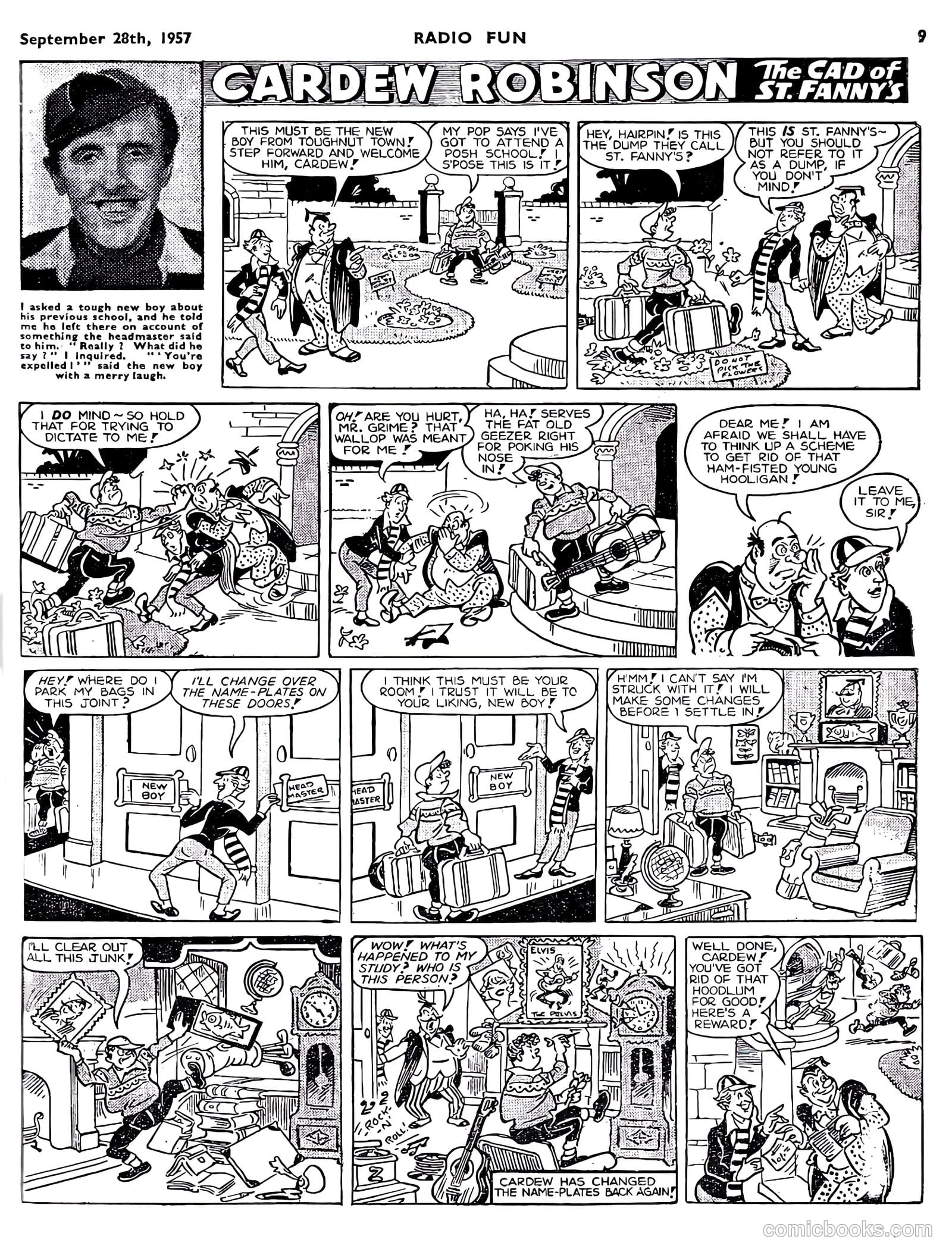 Radio Fun #990 (1957) — page 9 of 20