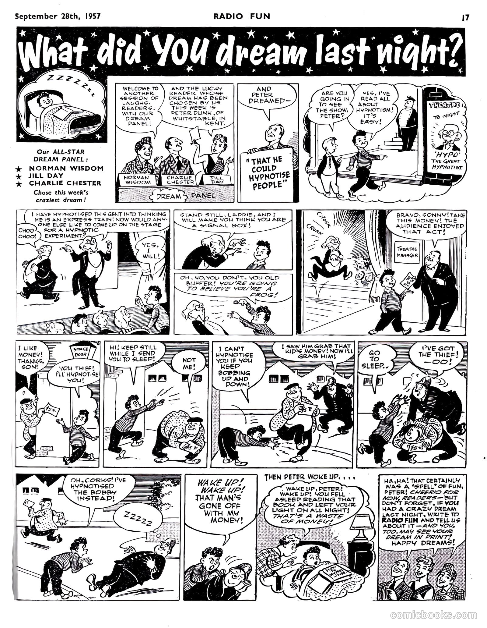 Radio Fun #990 (1957) — page 17 of 20