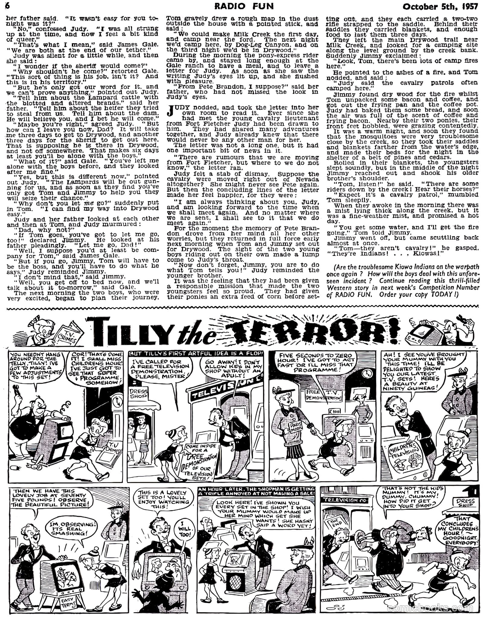 Radio Fun #991 (1957) — page 5 of 19