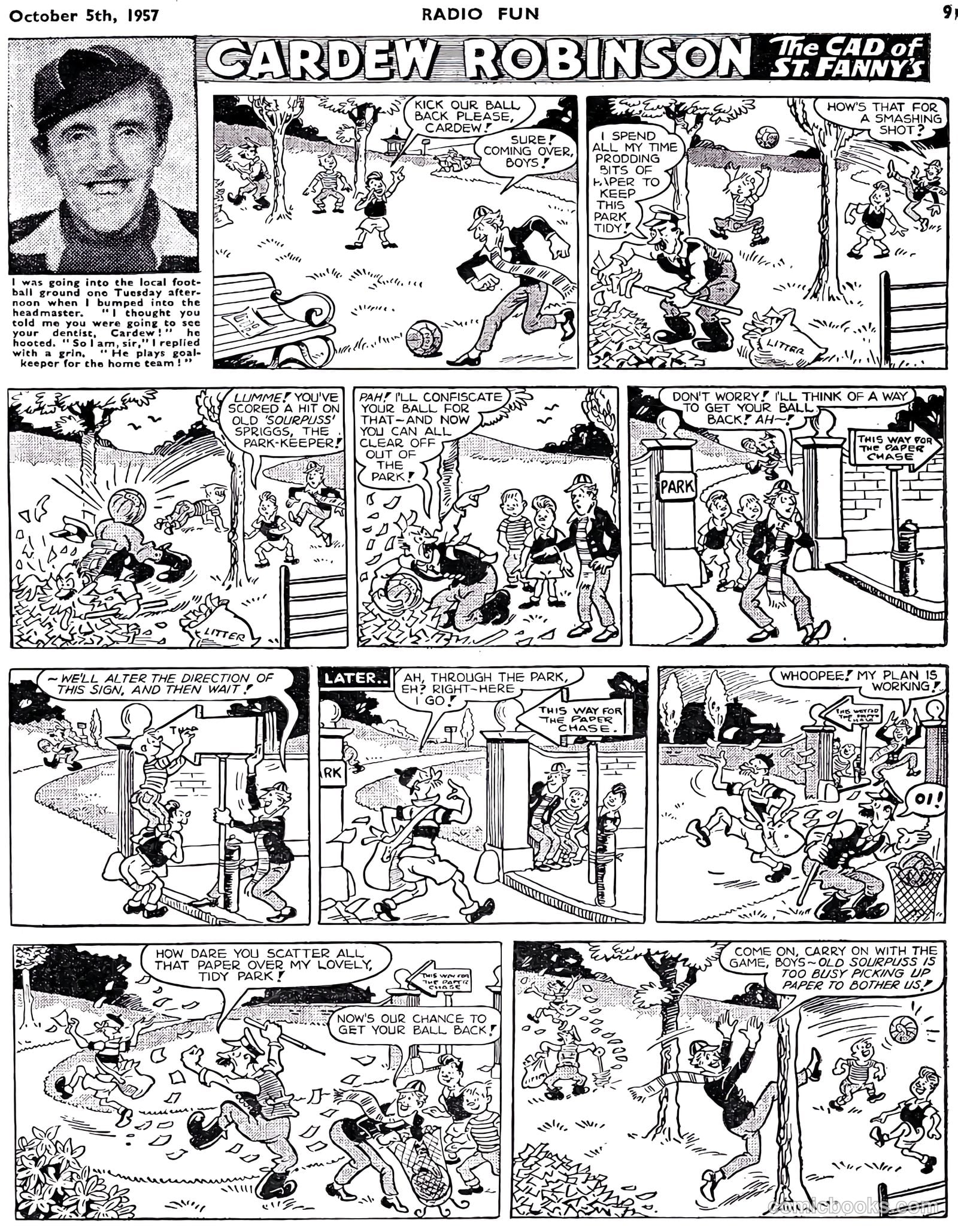 Radio Fun #991 (1957) — page 8 of 19