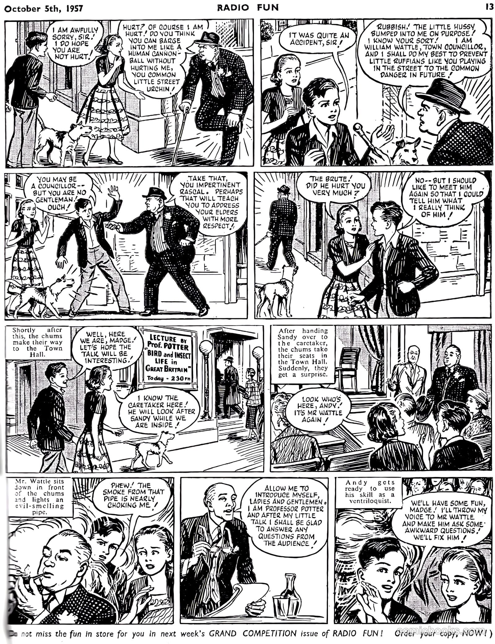 Radio Fun #991 (1957) — page 12 of 19