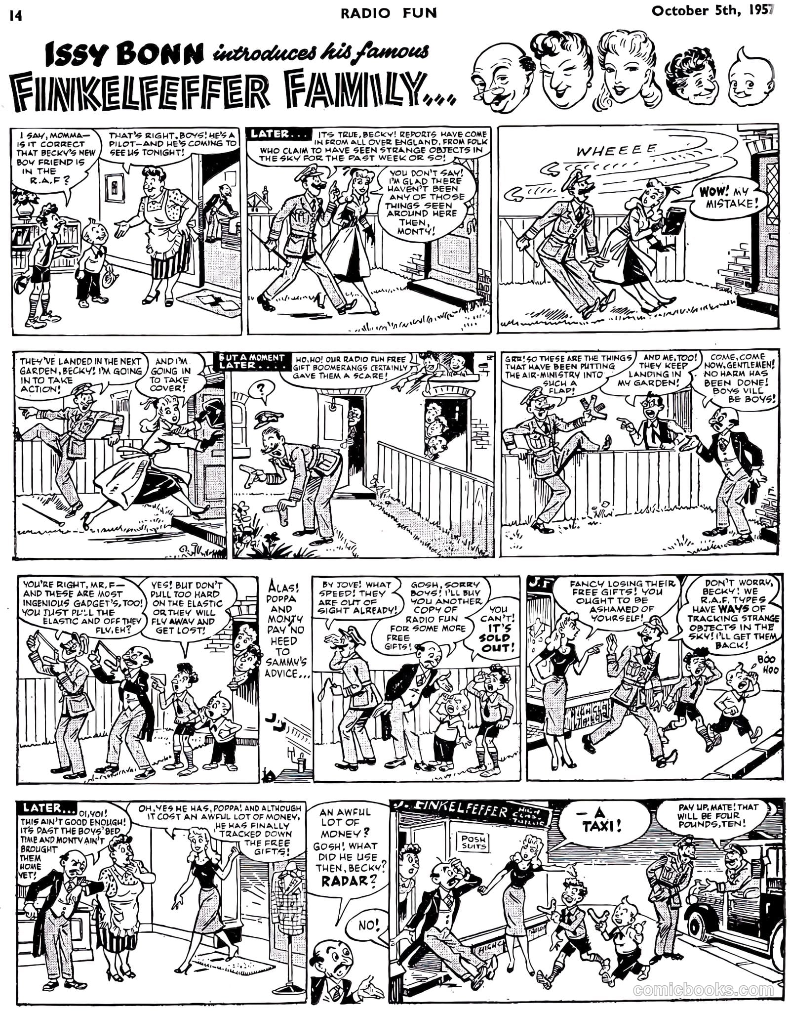 Radio Fun #991 (1957) — page 13 of 19