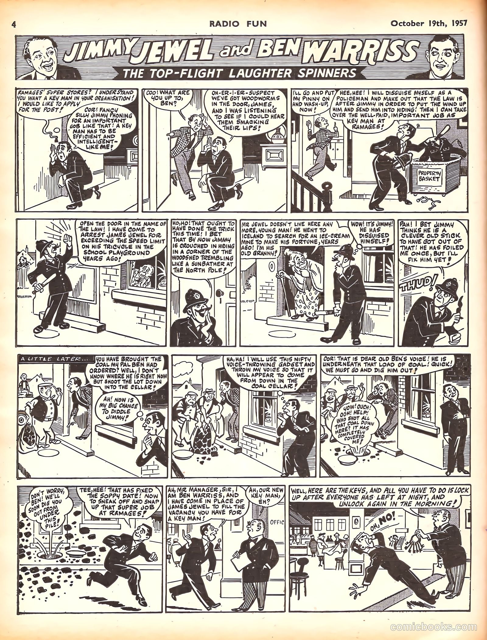 Radio Fun #993 (1957) — page 4 of 20