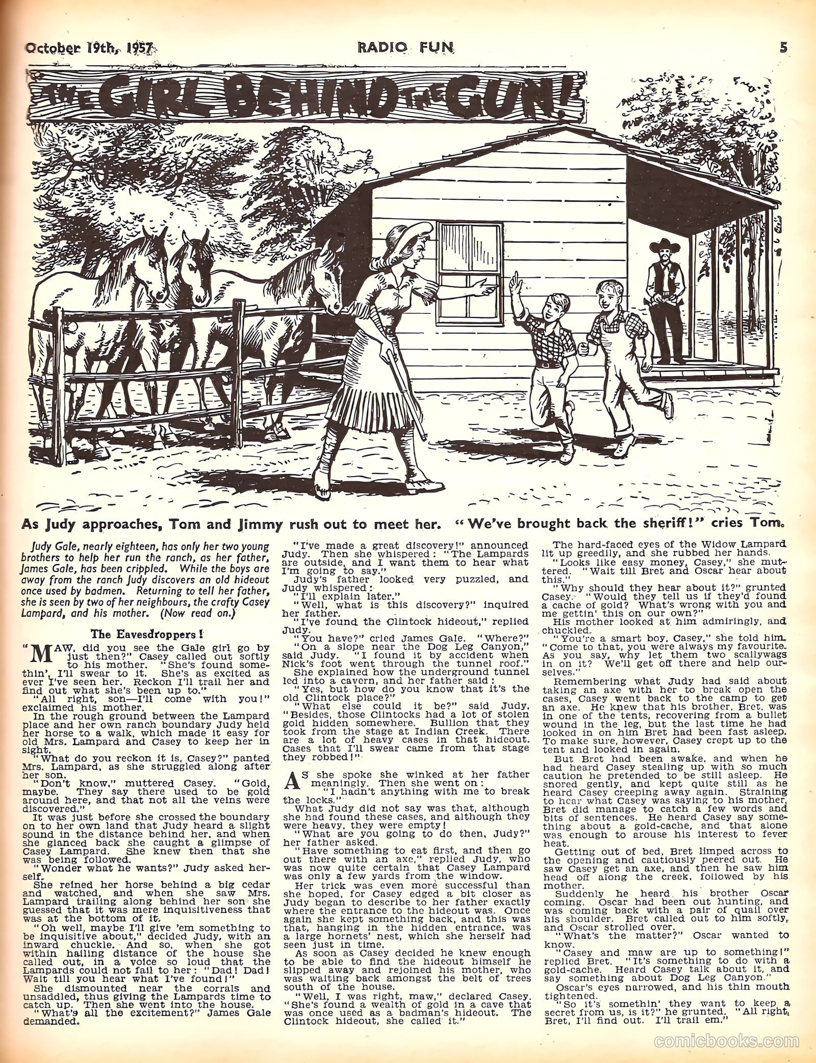 Radio Fun #993 (1957) — page 5 of 20