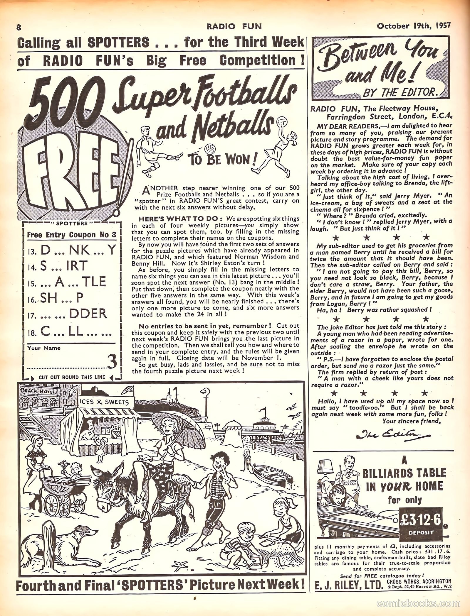 Radio Fun #993 (1957) — page 8 of 20