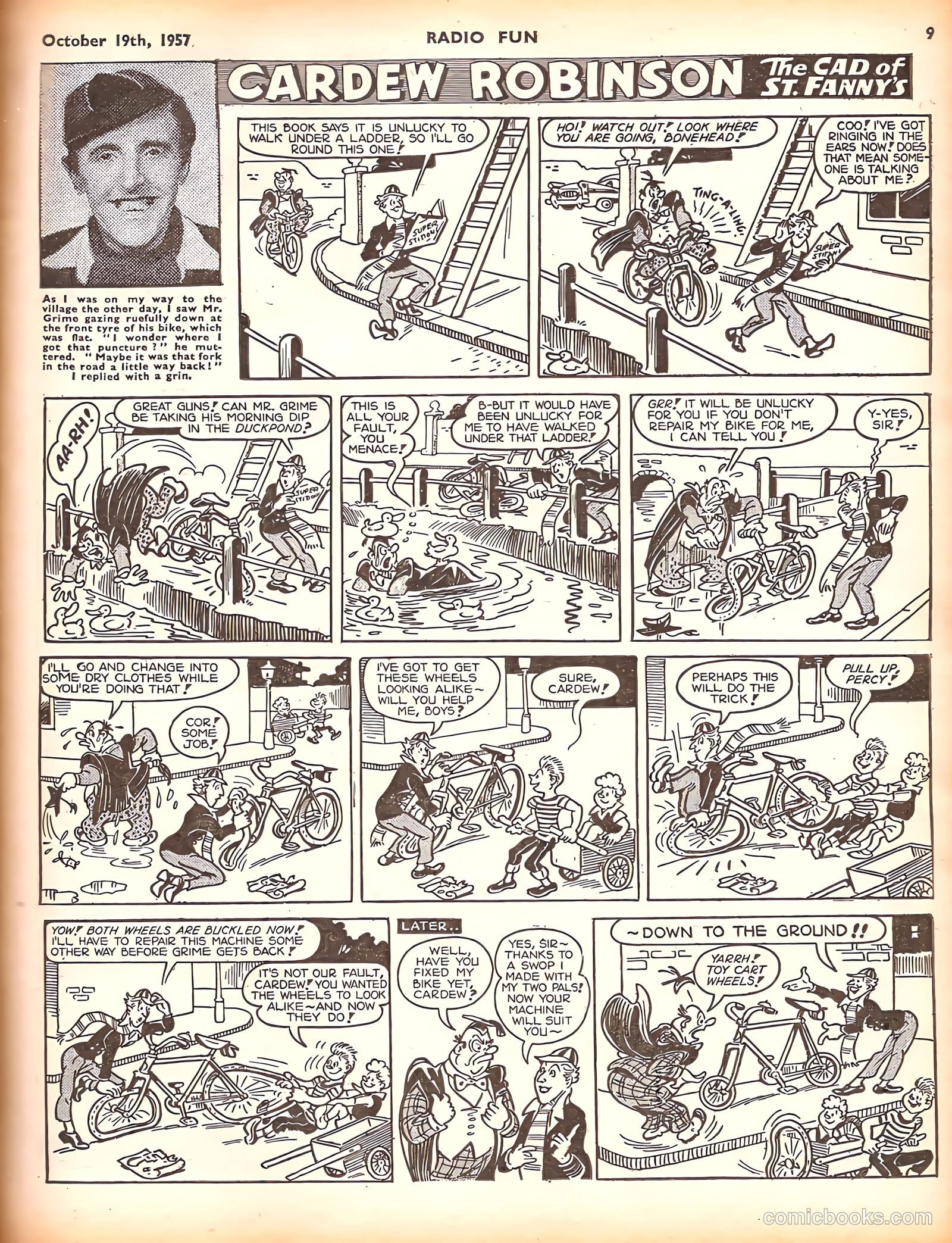 Radio Fun #993 (1957) — page 9 of 20