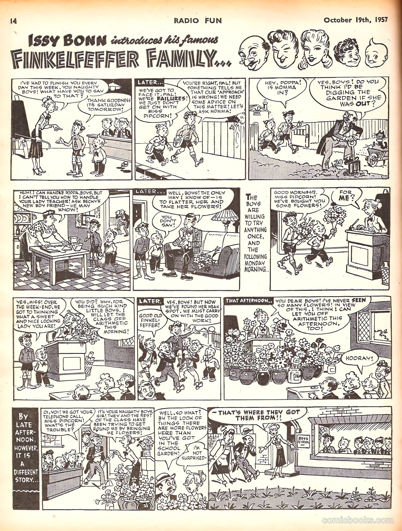Radio Fun #993 (1957) — page 14 of 20